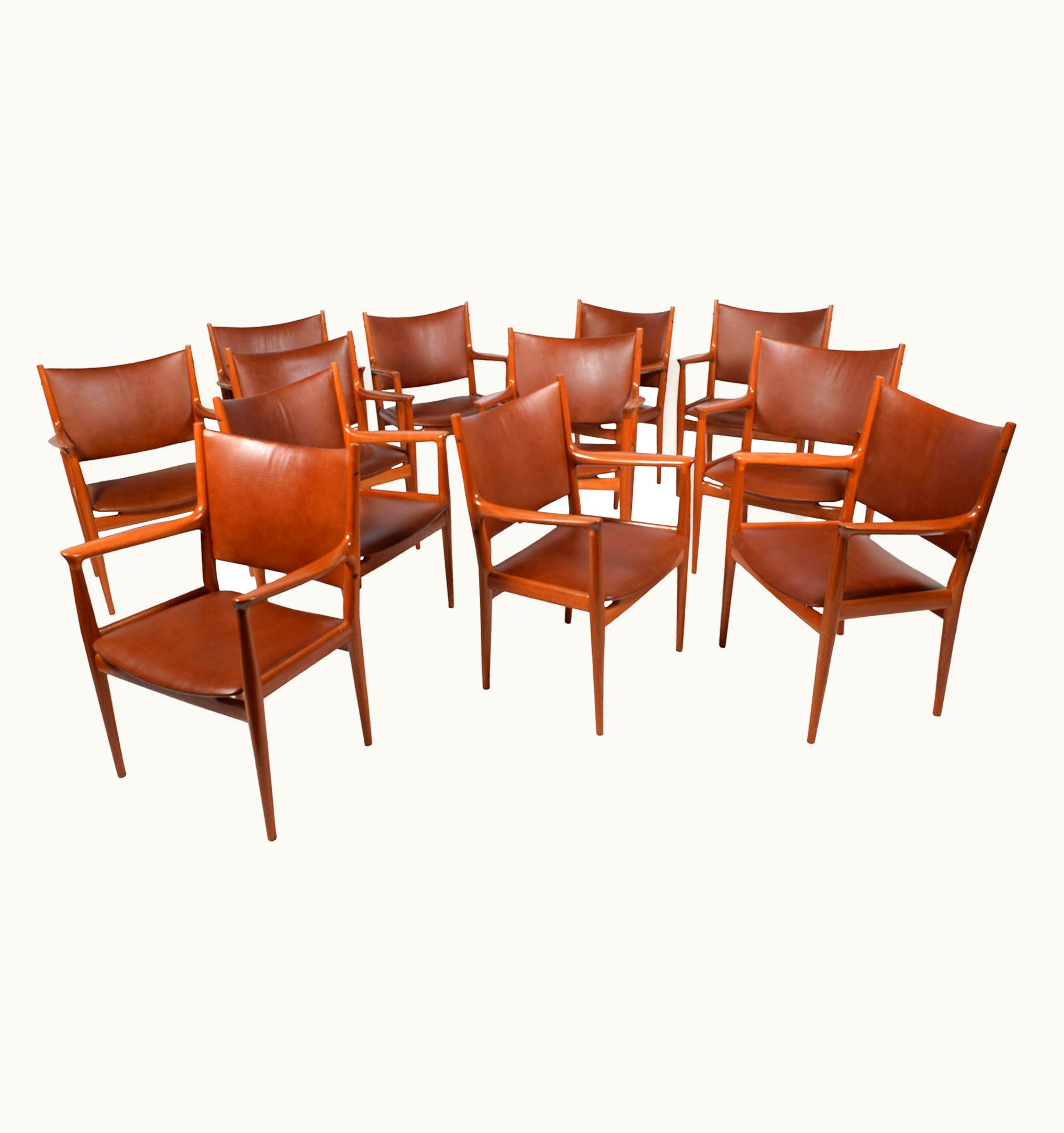 Hans J. Wegner Hans J. Wegner Set Of 4left Hans Wegner JH513 Armchairs
