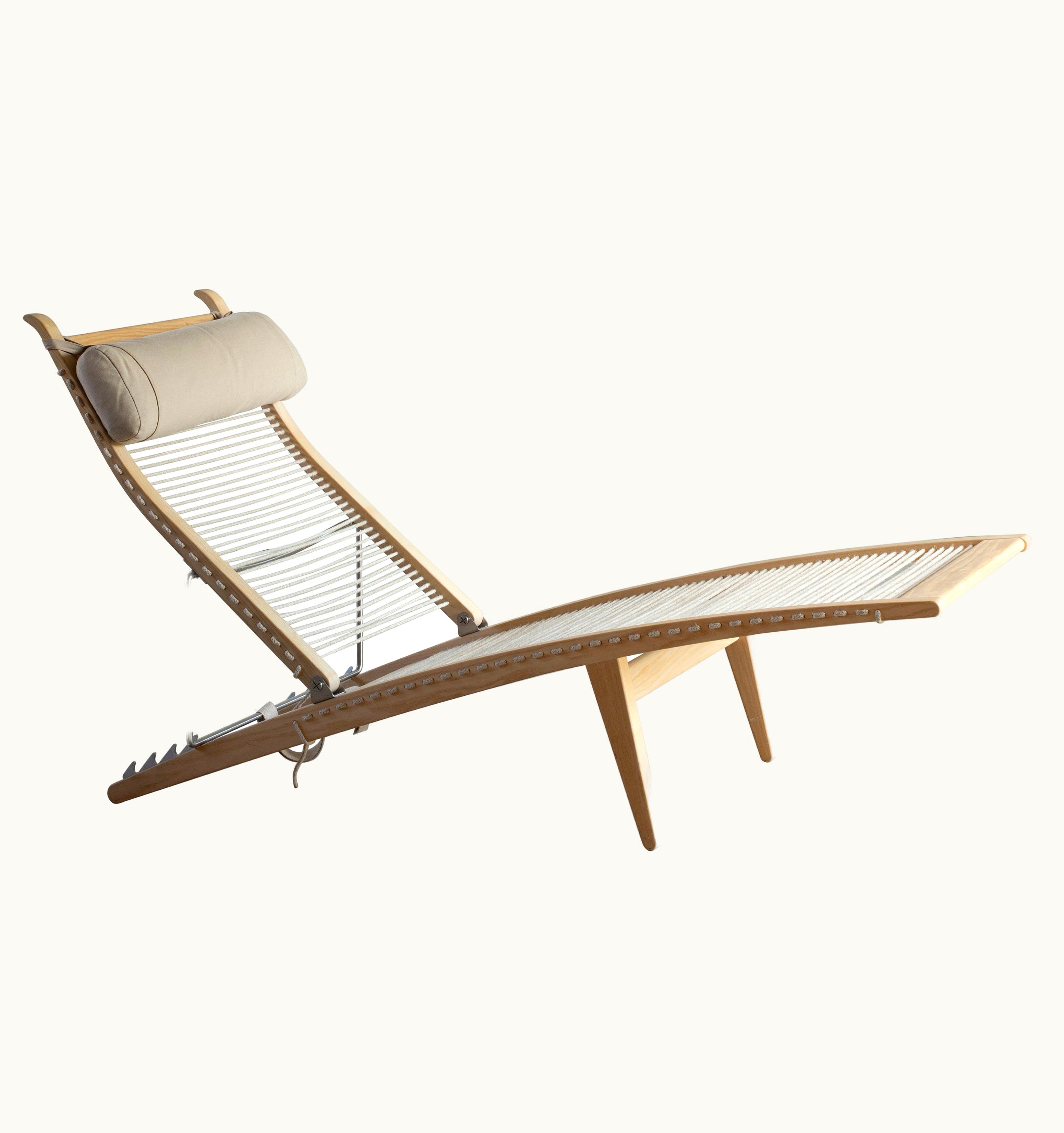 Hans J. Wegner Hans J. Wegner Deck Chair In Ash For PP Møbler