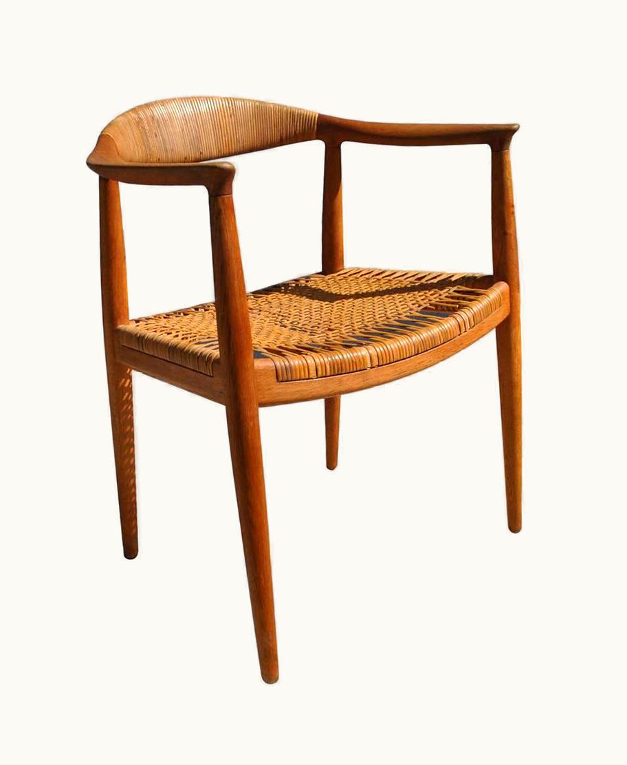 Hans J. Wegner Hans J. Wegner Vintage Midcentury Hans J. Wegner The Chair