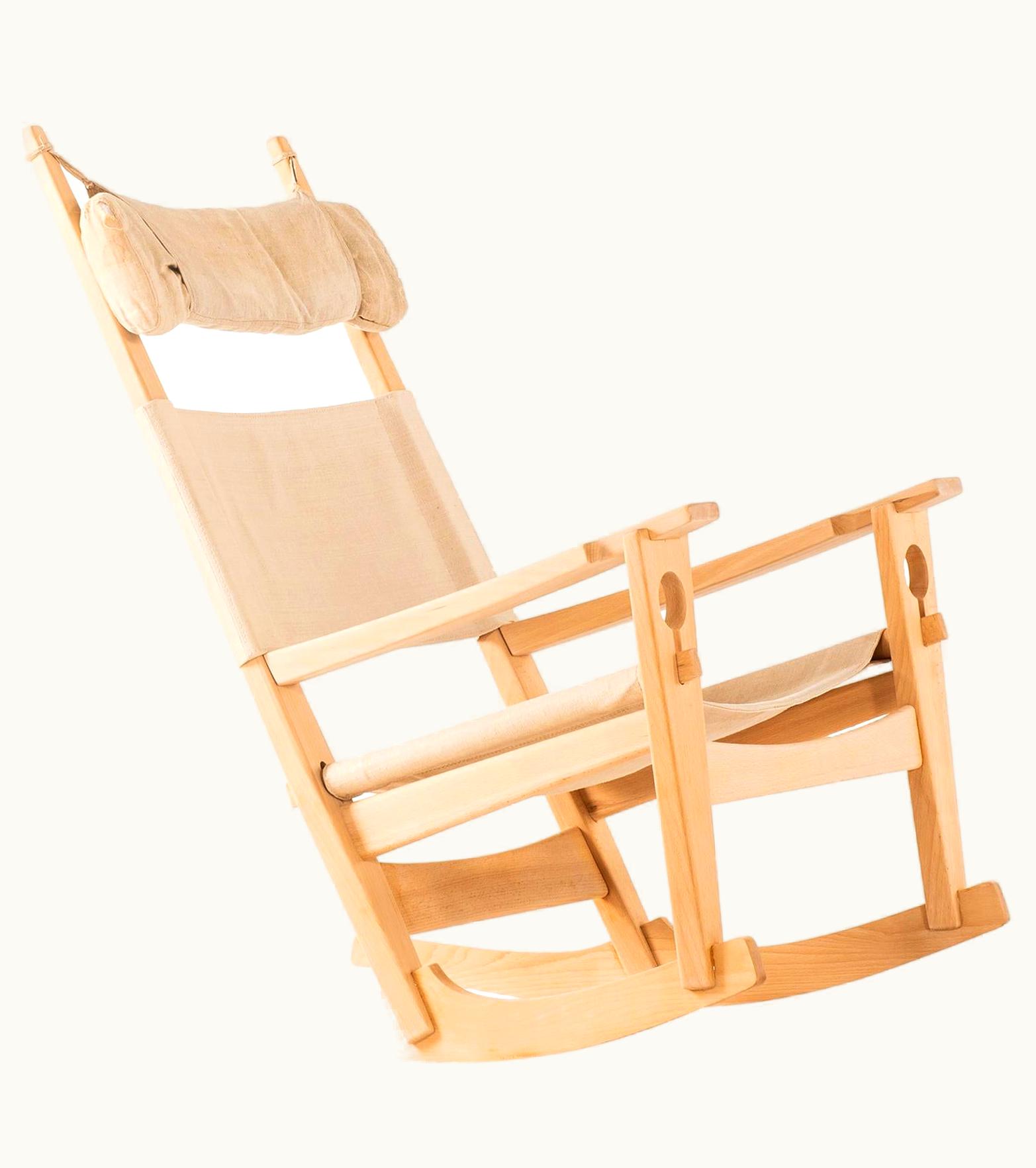Hans J. Wegner Hans J. Wegner Rocking Chair Model GE-273 Produced By GETAMA In Denmark