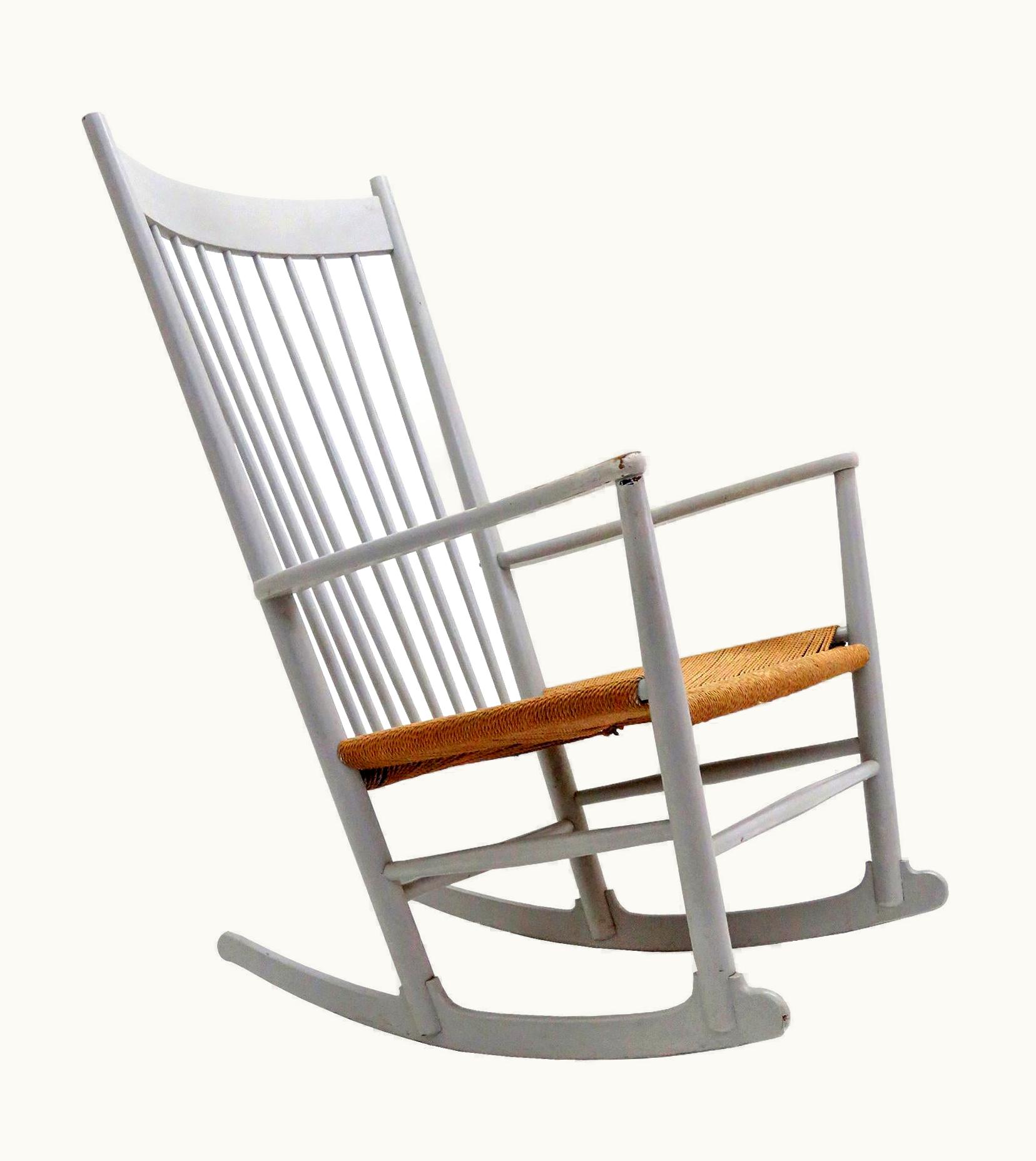 Hans J. Wegner Hans J. Wegner Model J16 Rocking Chair, 1961