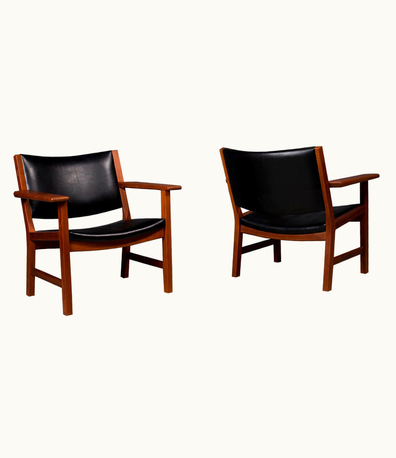 Hans J. Wegner Hans J. Wegner Vintage Hans Wegner Rare Lounge Chair For Johannes Hansen