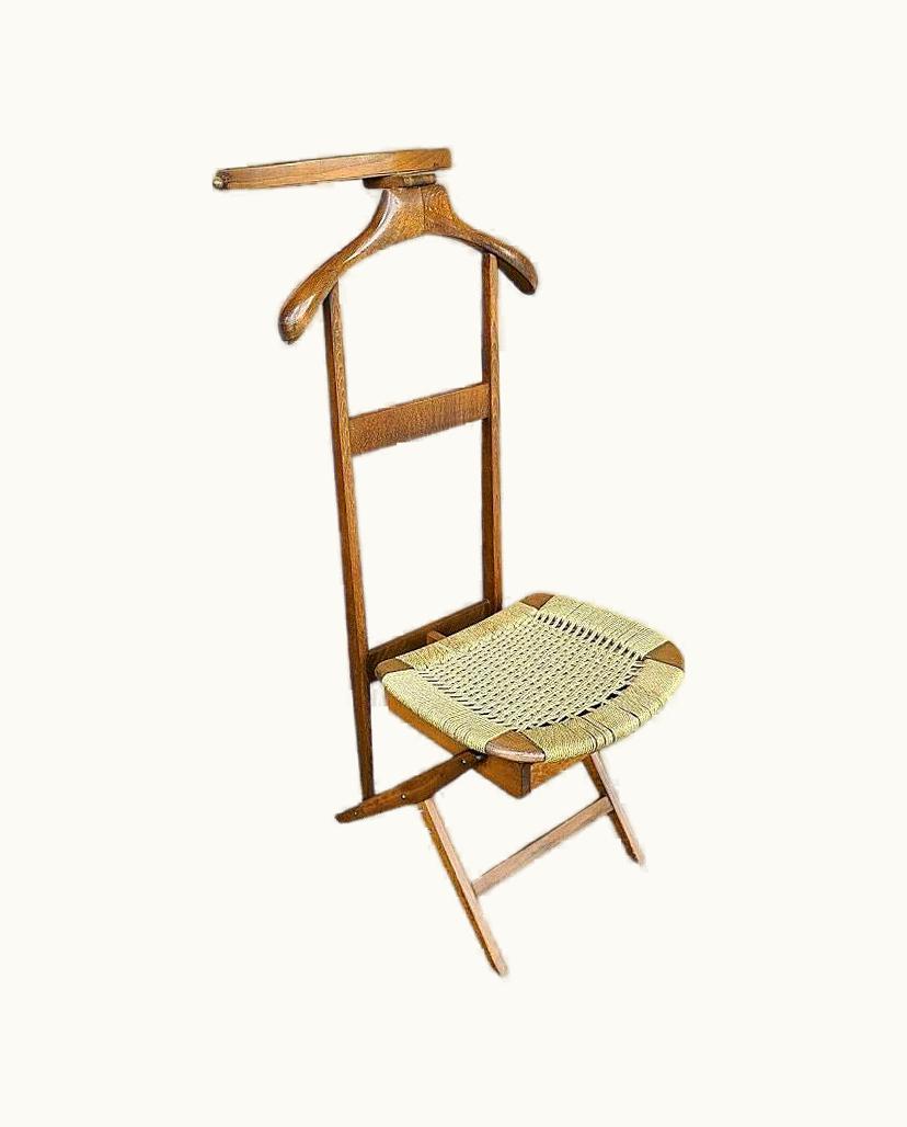 Hans J. Wegner Hans J. Wegner Gentleman's Valet Chair Hans Wegner MCM Yugoslavia