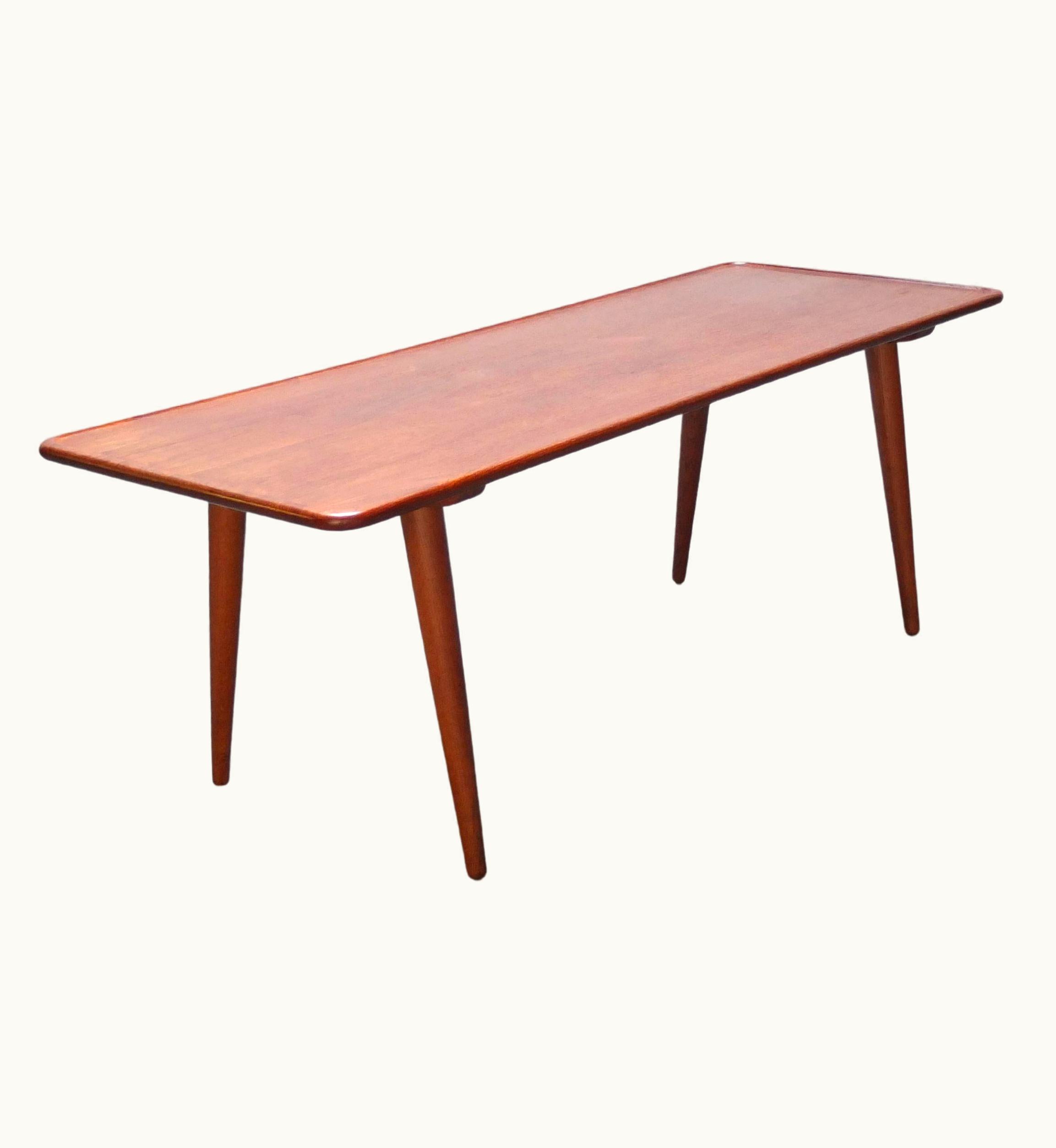 Hans J. Wegner Hans J. Wegner Teak & Oak 'At-11' Coffee Table By Hans Wegner For Andreas Tuck, 1950s