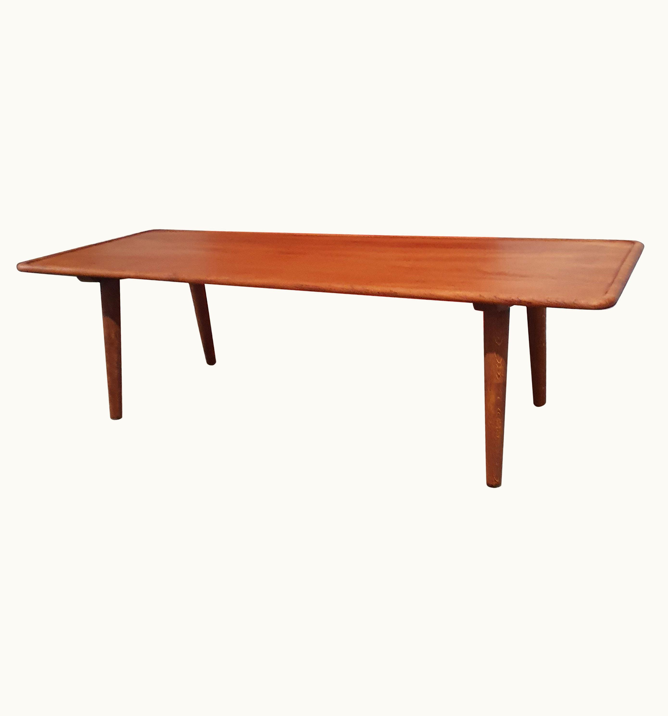Hans J. Wegner Hans J. Wegner For Andreas Tuck Teak And Oak Coffee Table