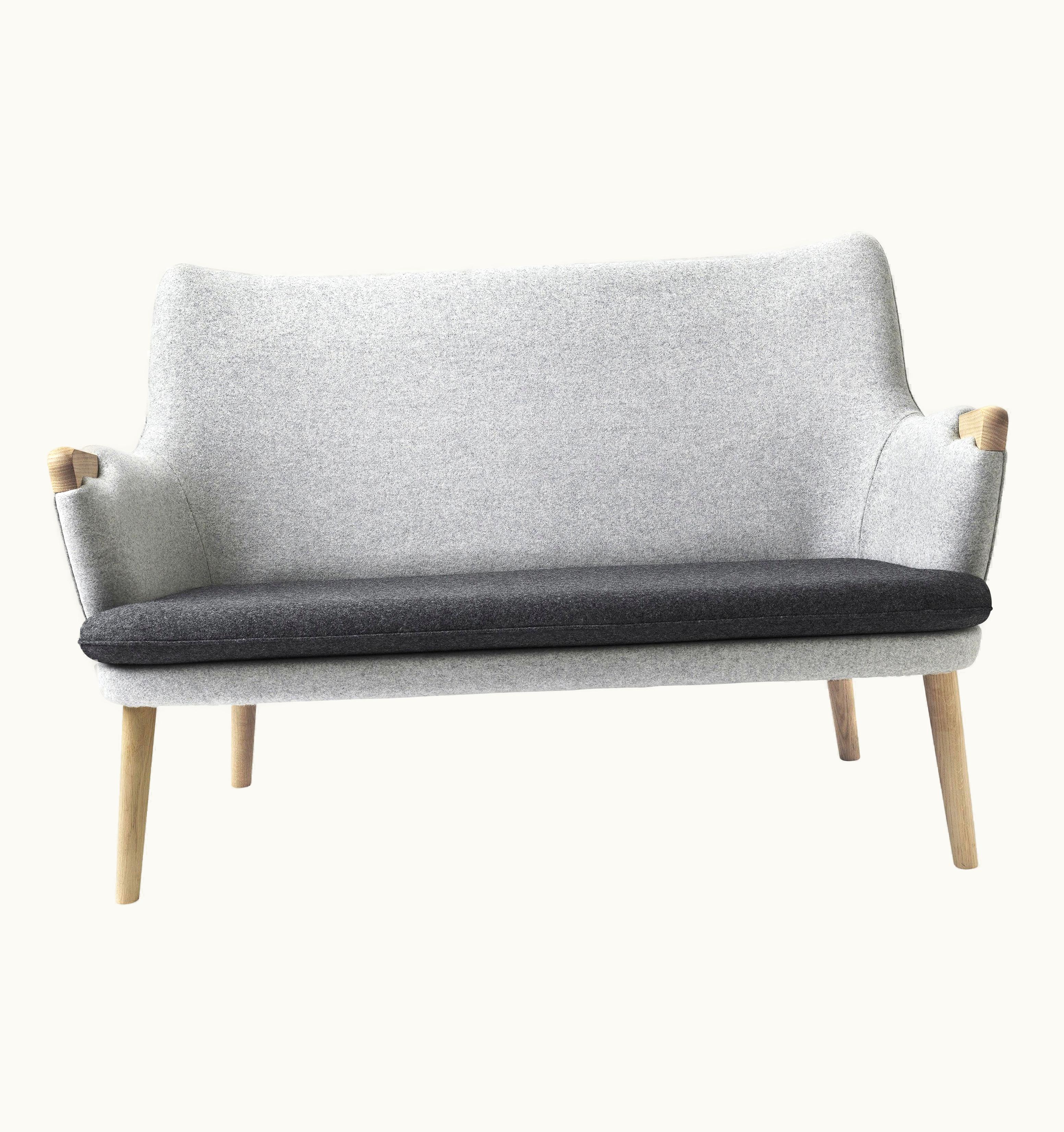 Hans J. Wegner Hans J. Wegner Mid-Century Modern Danish Sofa Model CH 72 By Hans Wegner, New Production