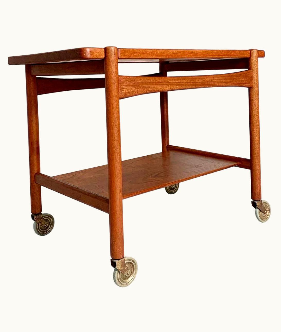 Hans J. Wegner Hans J. Wegner Bar Cart AT-48 Teak Andreas Tuck 1960s