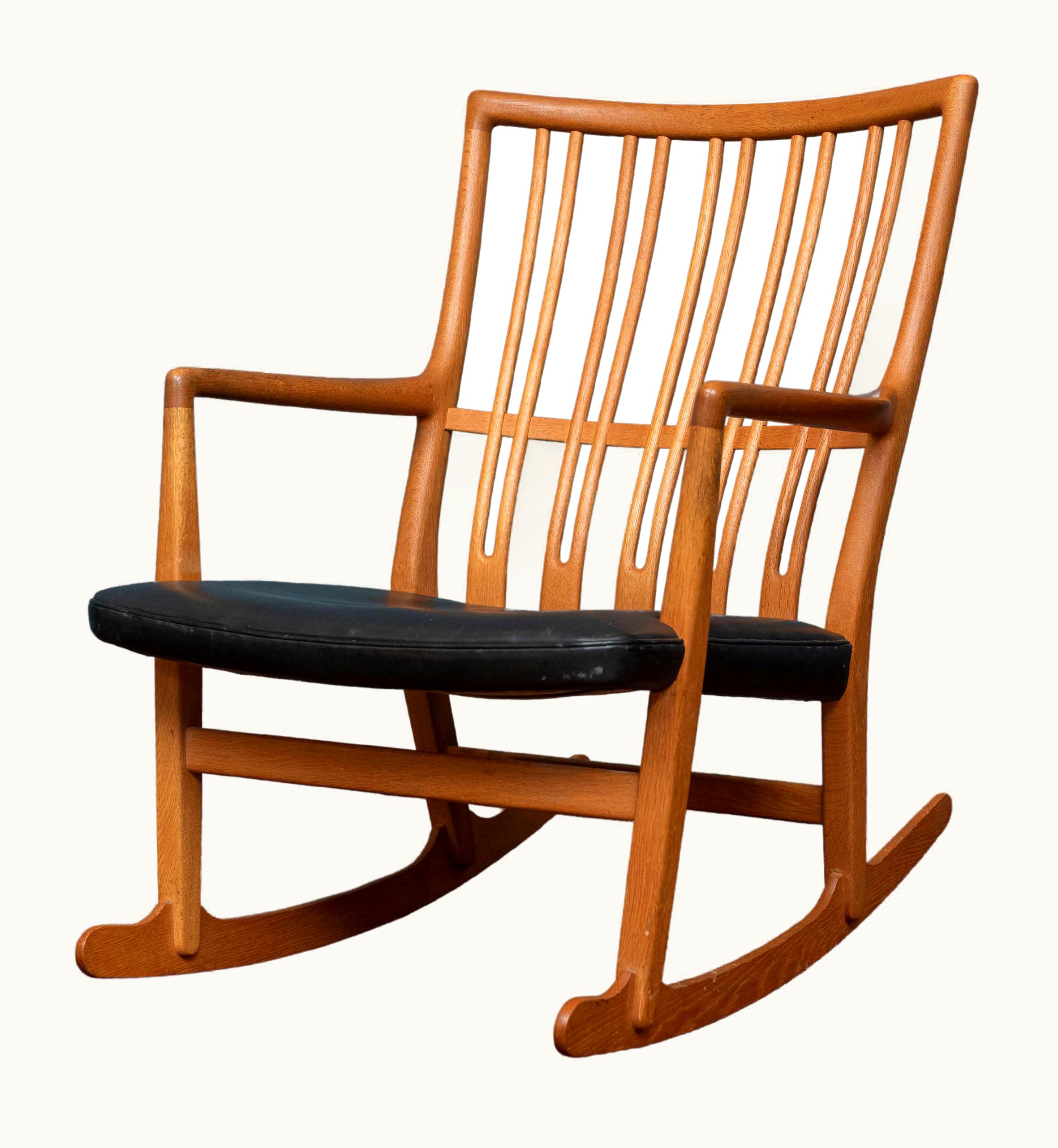 Hans J. Wegner Hans J. Wegner Rocking Chair ML-33 For Mikael Laursen