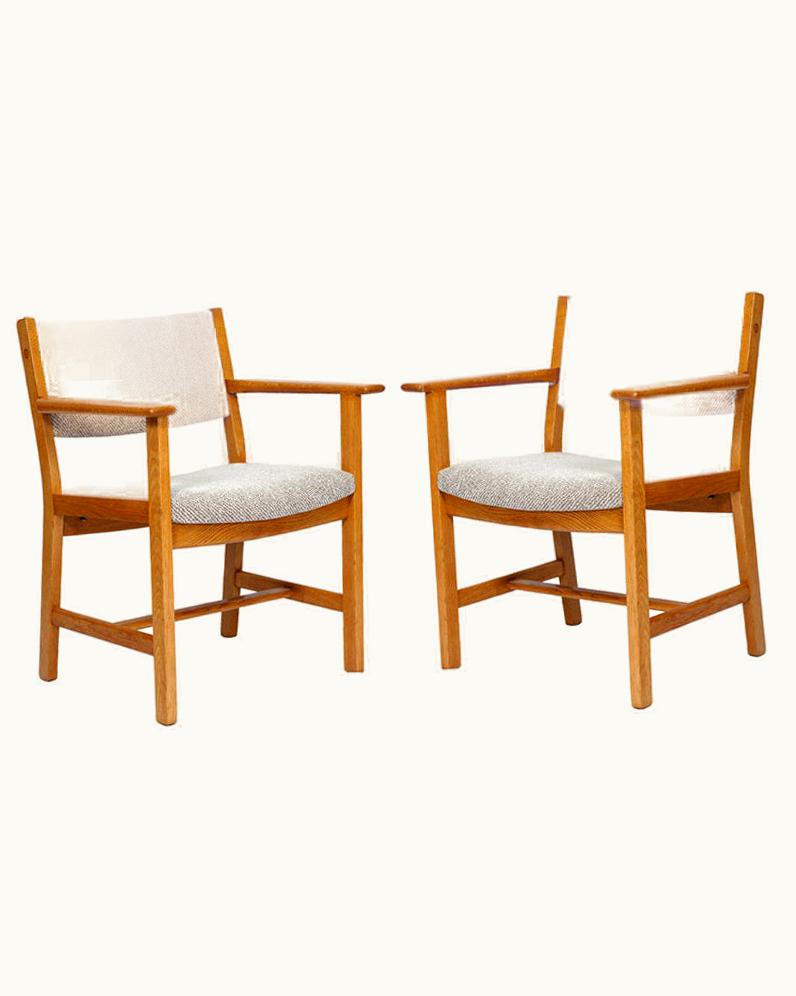 Hans J. Wegner Hans J. Wegner Pair Of Hans Wegner Armchairs