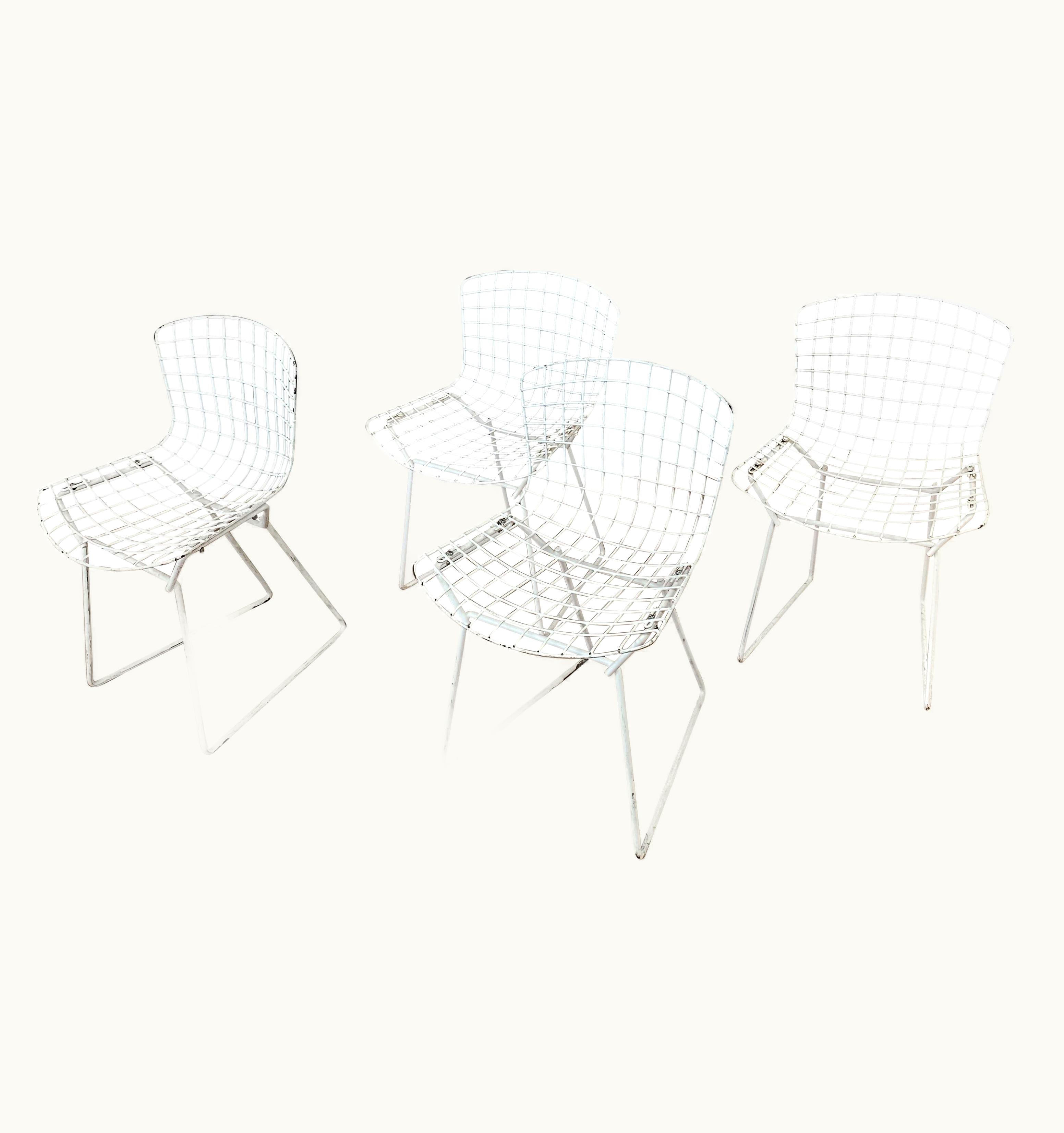 Harry Bertoia Harry Bertoia Set Of Four Harry Bertoia Designed Child Chairs For Knoll