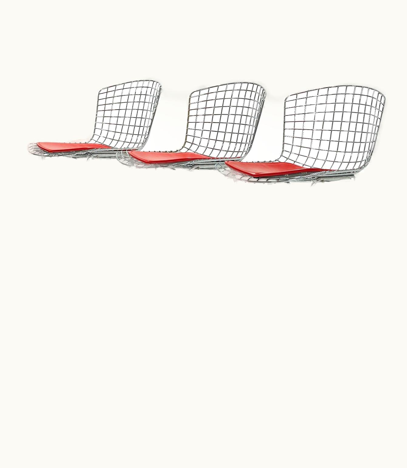 Harry Bertoia Harry Bertoia Set Of 3 Harry Bertoia For Knoll Bar Stools