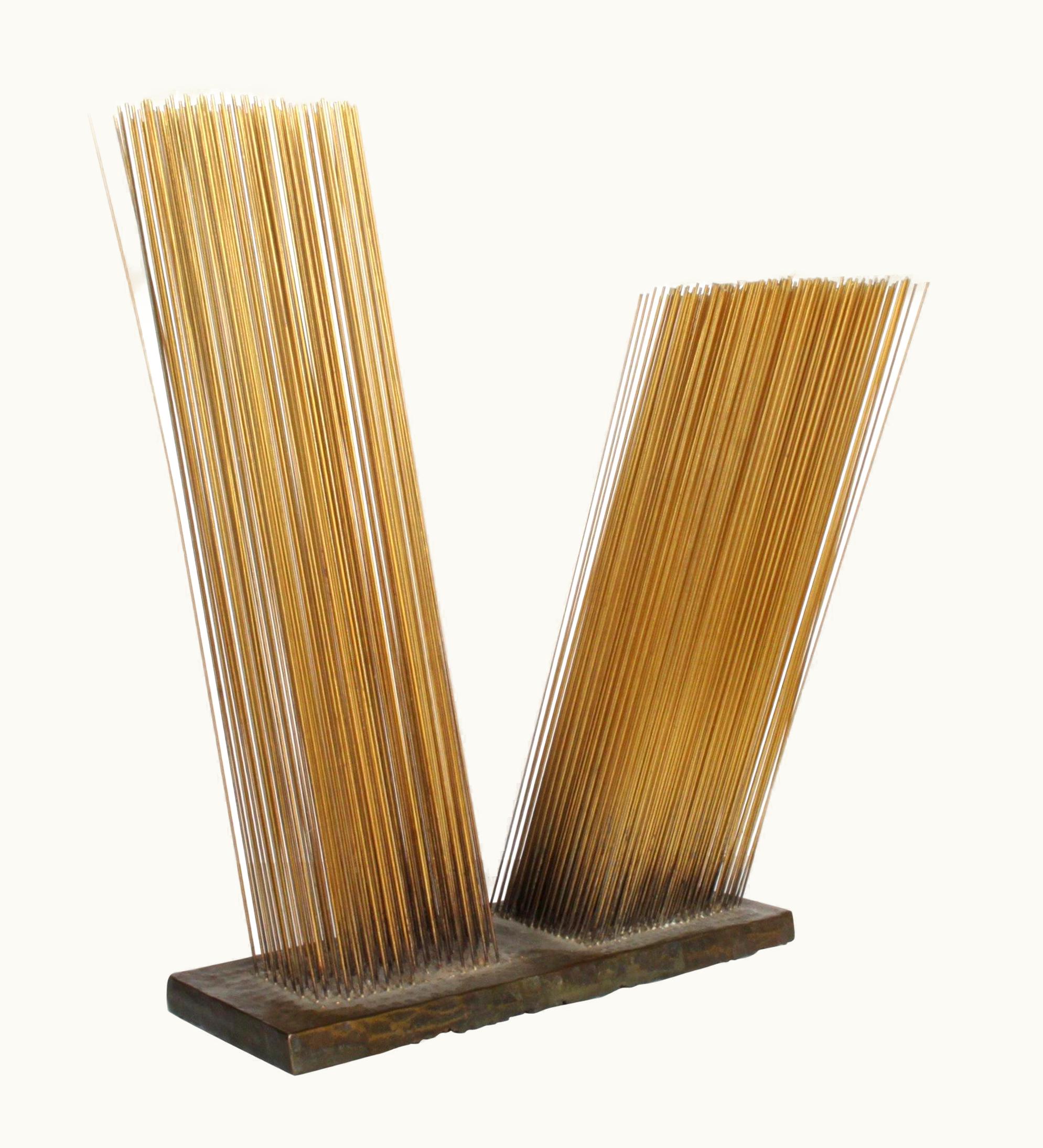 Harry Bertoia Harry Bertoia Gold Plated Bronze Sonambient Sculpture