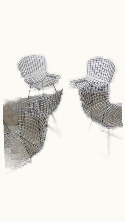 Harry Bertoia Harry Bertoia Set Of 6 Bertoia Chairs For Knoll