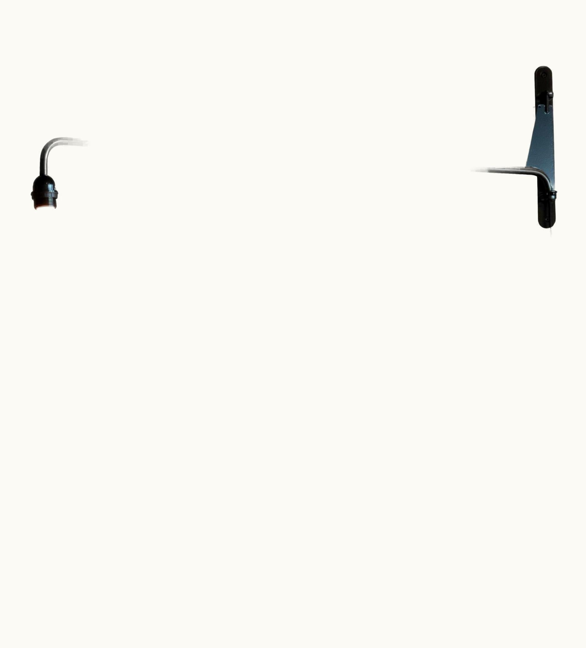 Jean Prouvé Jean Prouvé Petit Potence Black Wall Lamp By VItra