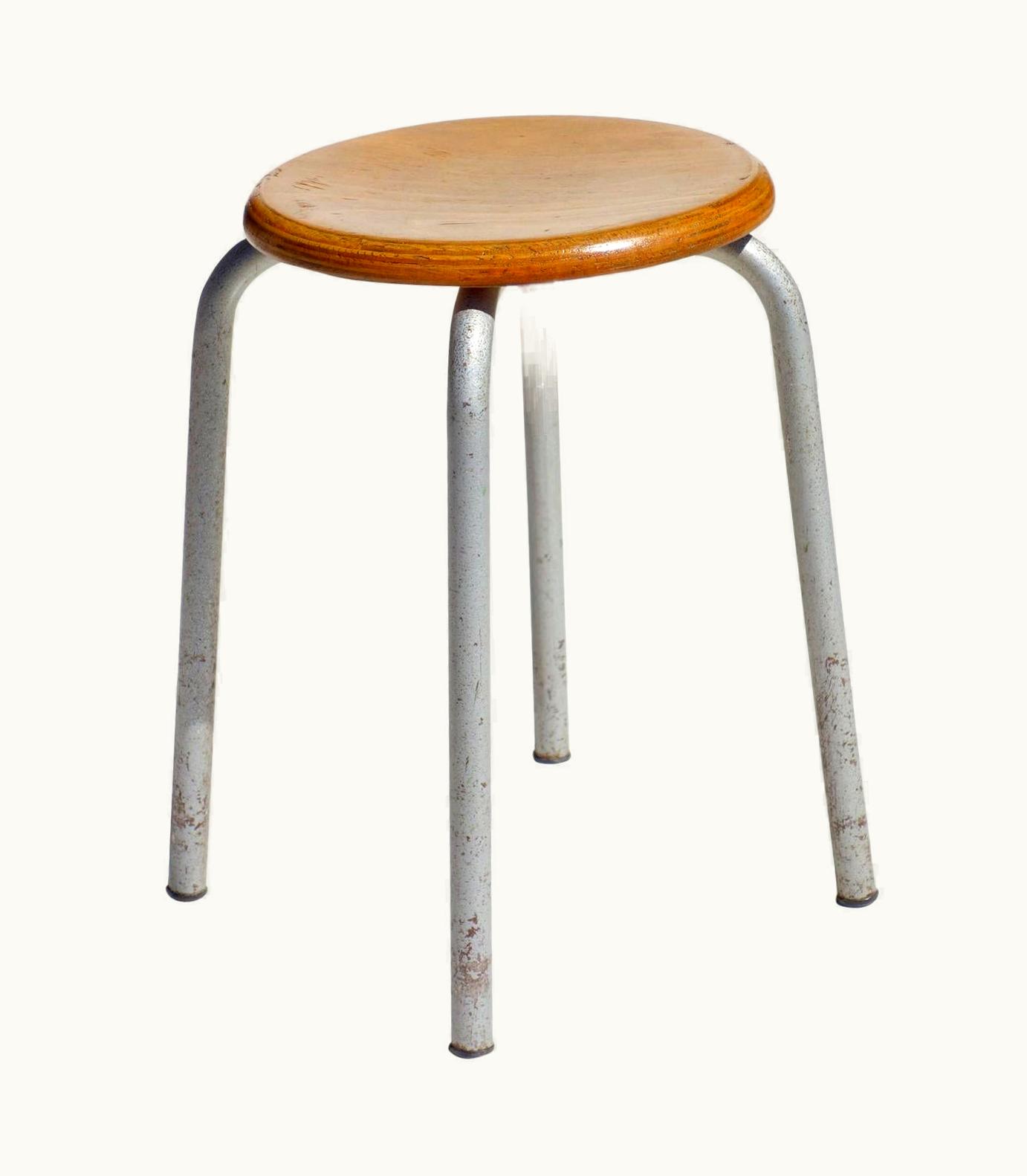 Jean Prouvé Jean Prouvé 1940s Jean Prouvè Atelier Design Stool