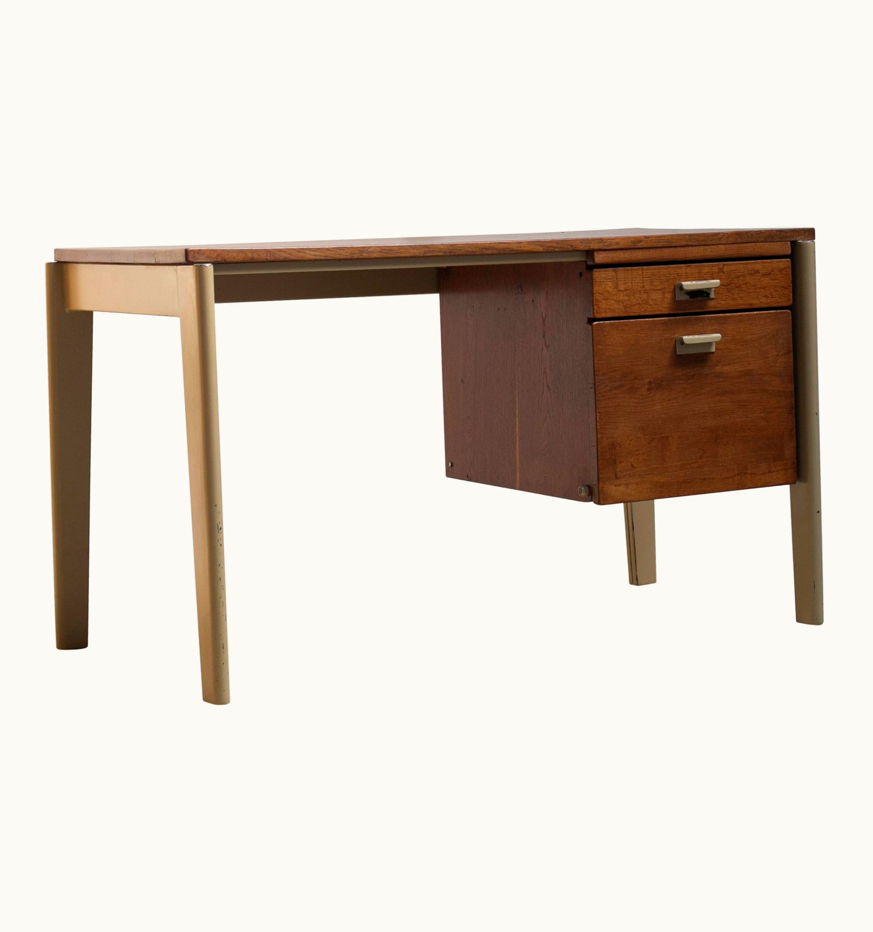 Jean Prouvé Jean Prouvé Dactylo Desk, Circa 1950