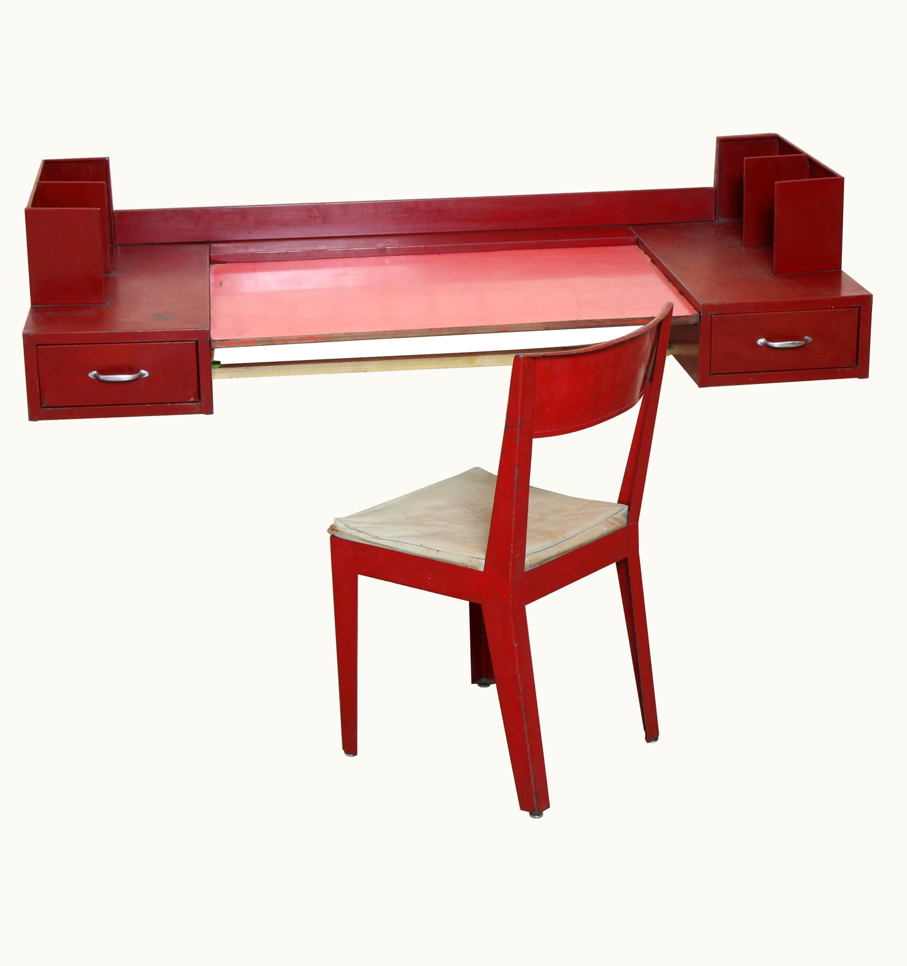 Jules Leleu Jules Leleu Office Table By Jean Prouvé And Jules Leleu