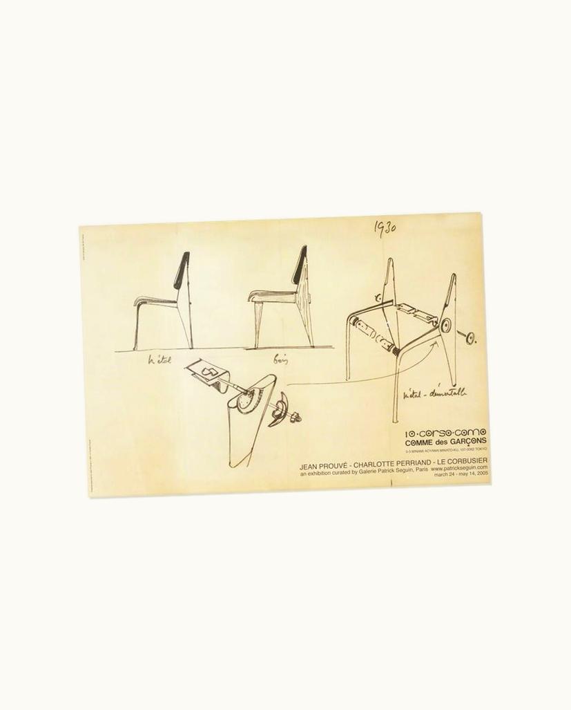 Jean Prouvé Jean Prouvé Charlotte Perriand Booklet Print