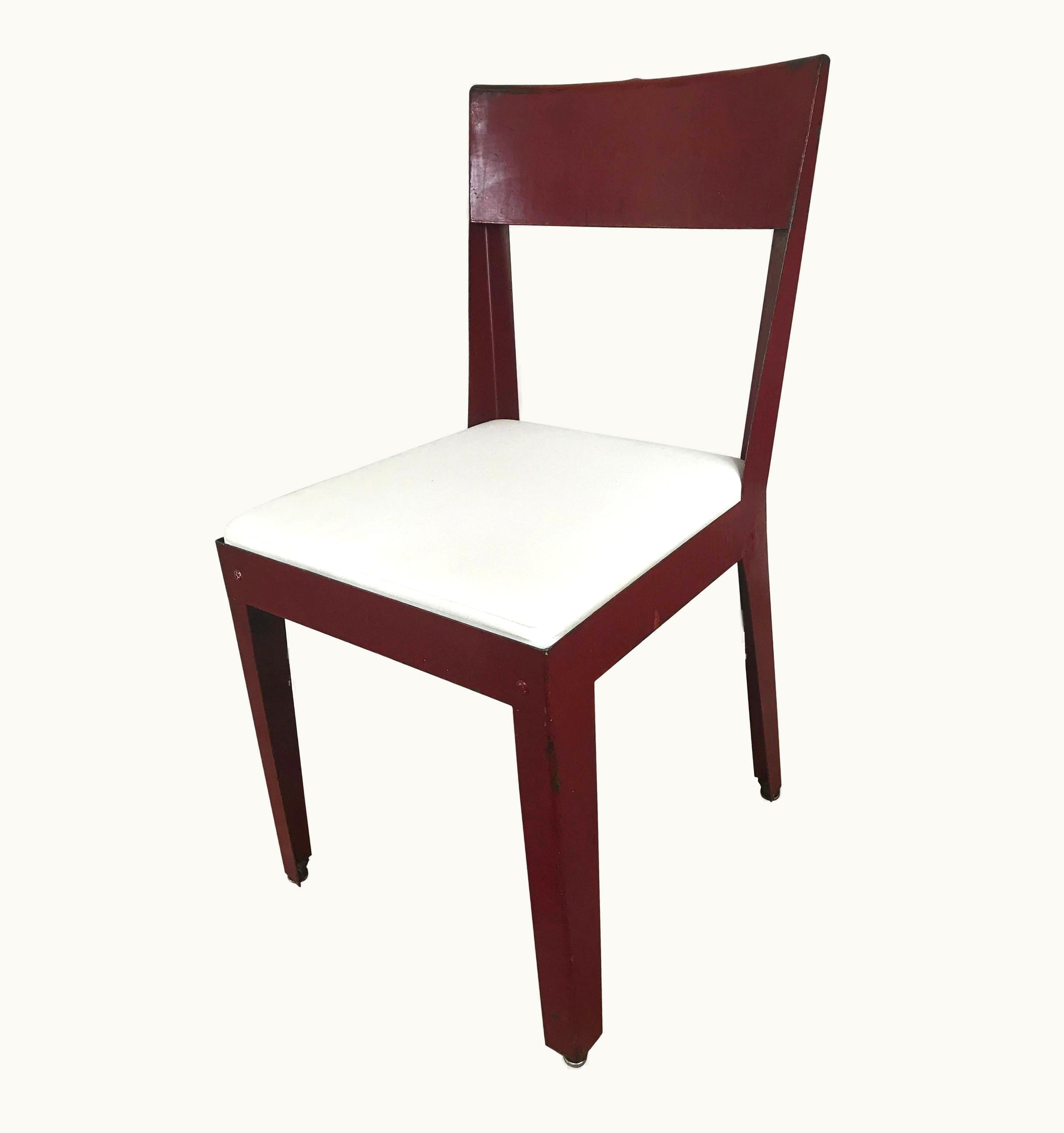 Jules Leleu Jules Leleu Jean Prouvé Side Chair
