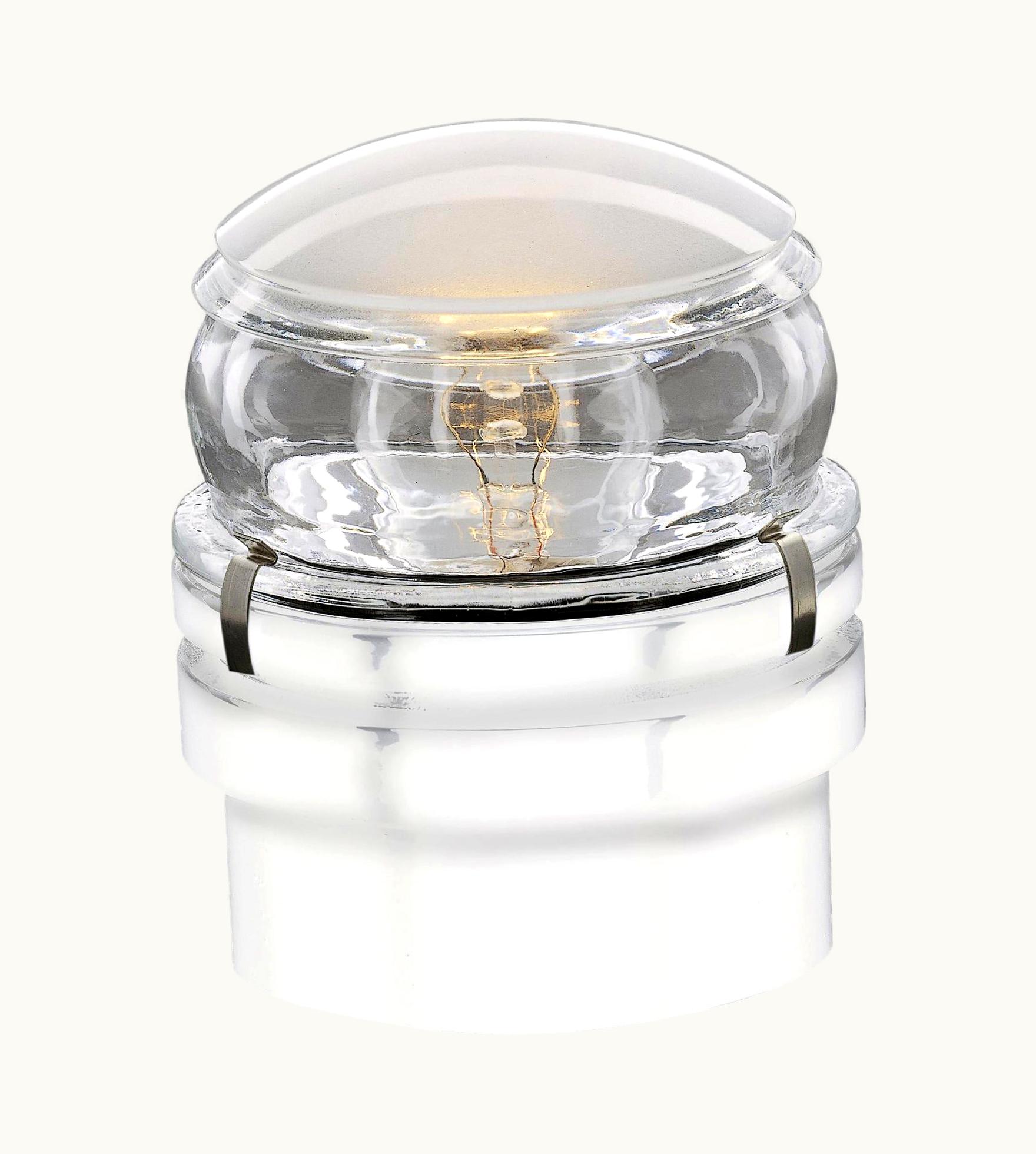 Joe Colombo Joe Colombo Inside And Outside Wall And Ceiling Lamp 'Fresnel' White By Oluce