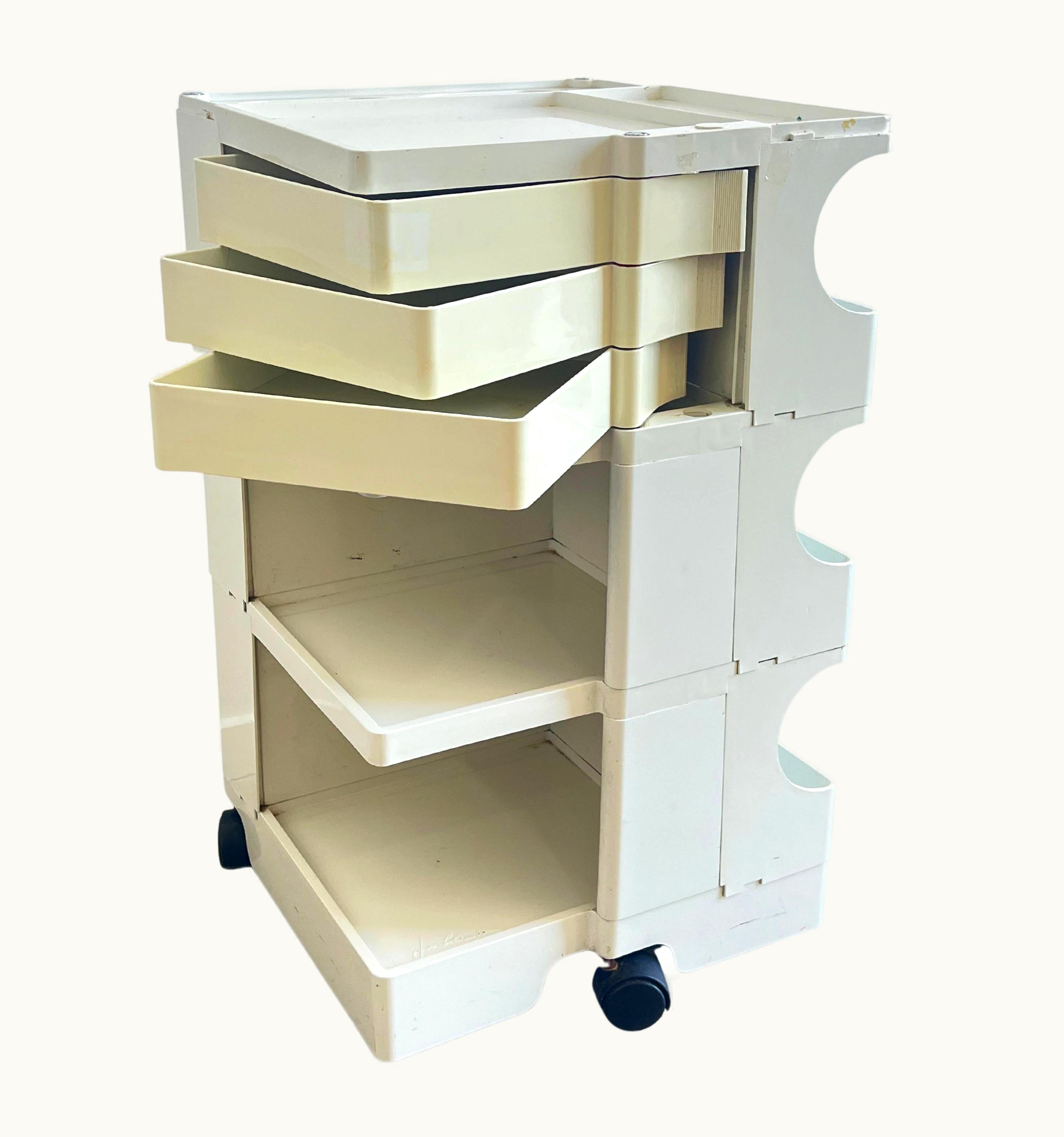 Joe Colombo Joe Colombo For Bieffeplast Boby Trolley