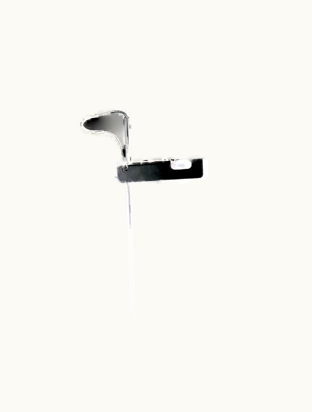 Joe Colombo Joe Colombo Lampadaire Noir Laqué "Spider 3319", Conçu Par Joe Colombo Pour Oluce, 1967