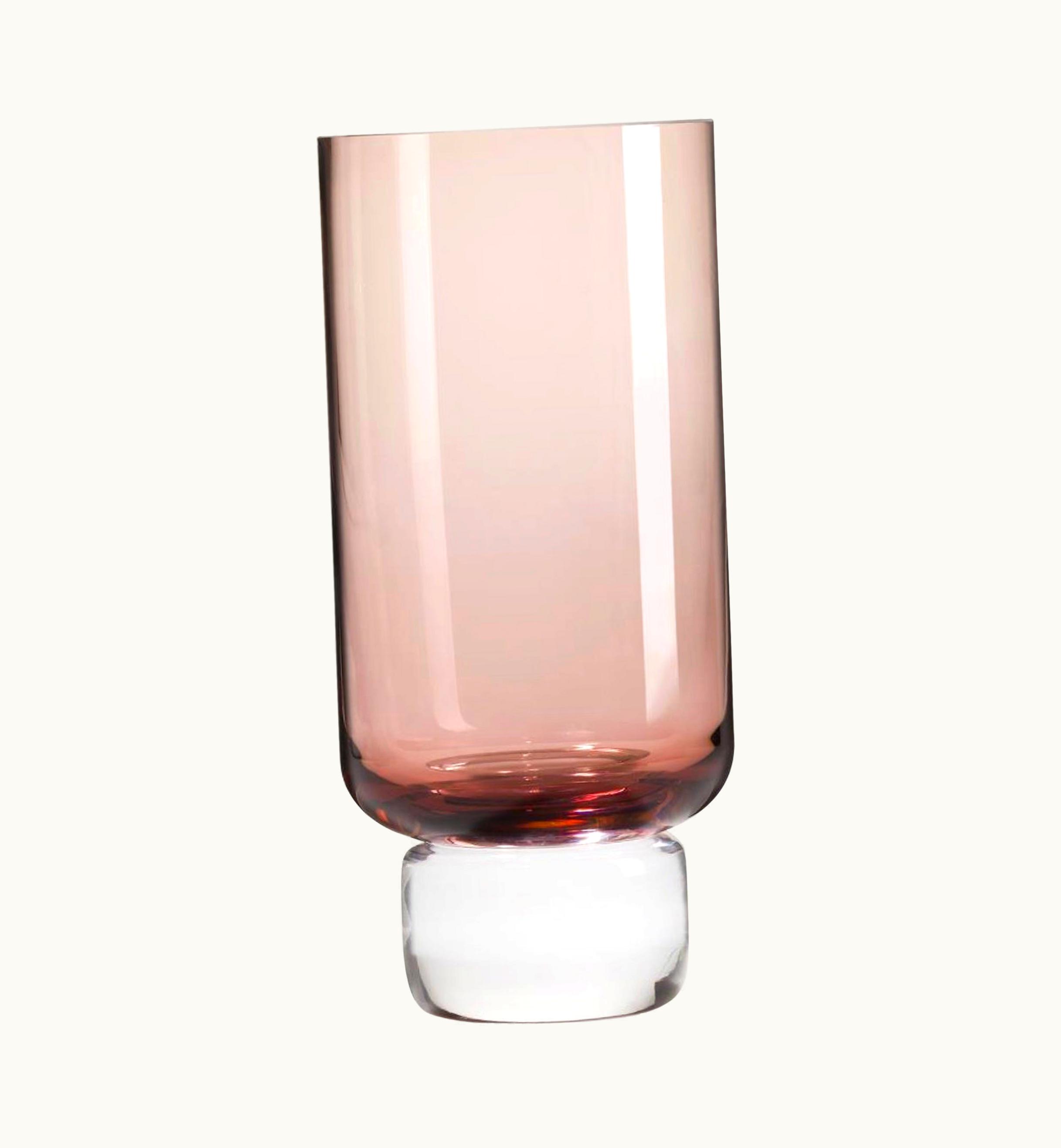 Joe Colombo Joe Colombo 'Clessidra' Glass Vase By Karakter