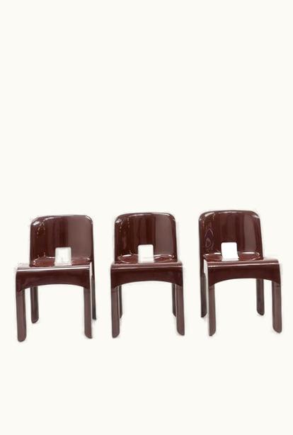 Joe Colombo Joe Colombo, Universale Chairs For Kartell, 1980s