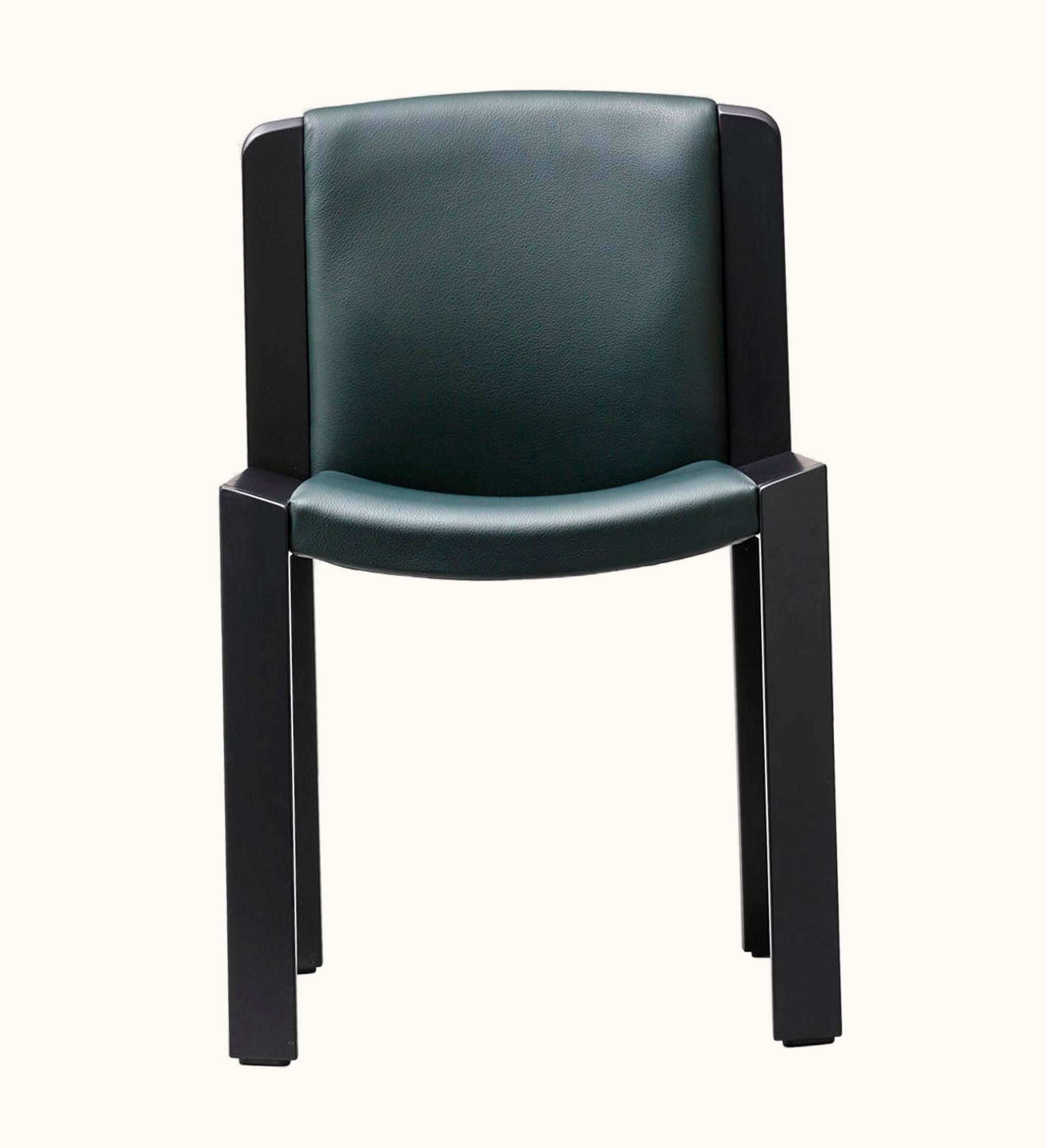 Joe Colombo Joe Colombo 'Chair 300' Wood And Sørensen Leather By Karakter UZ0192860