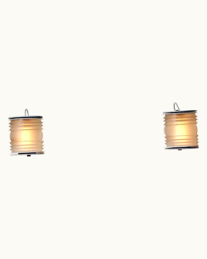 Joe Colombo Joe Colombo Model 1151 Sconces By Joe Colombo For Oluce