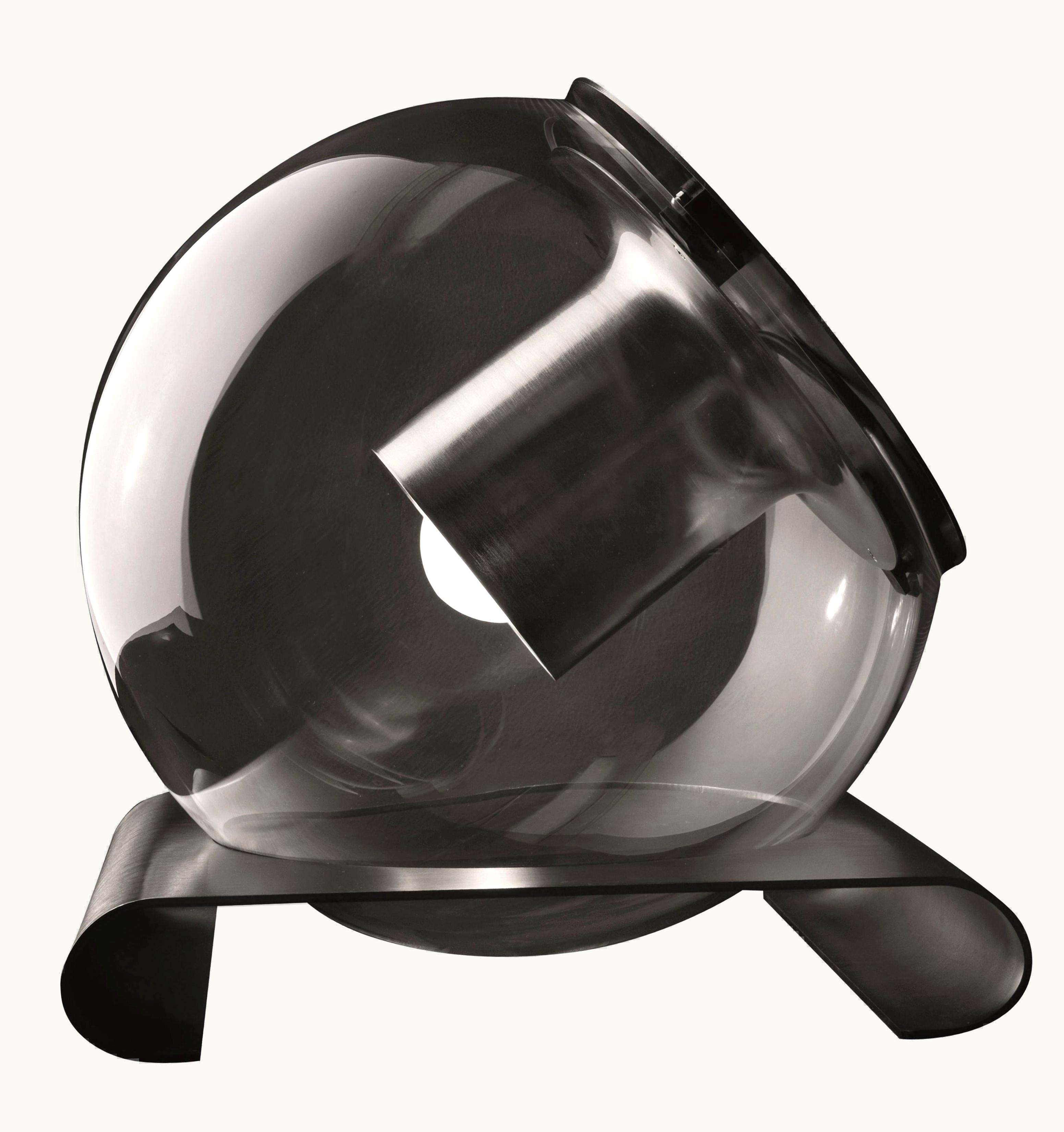 Joe Colombo Joe Colombo Nickel-Plated Table Lamp 'The Globe' By Oluce