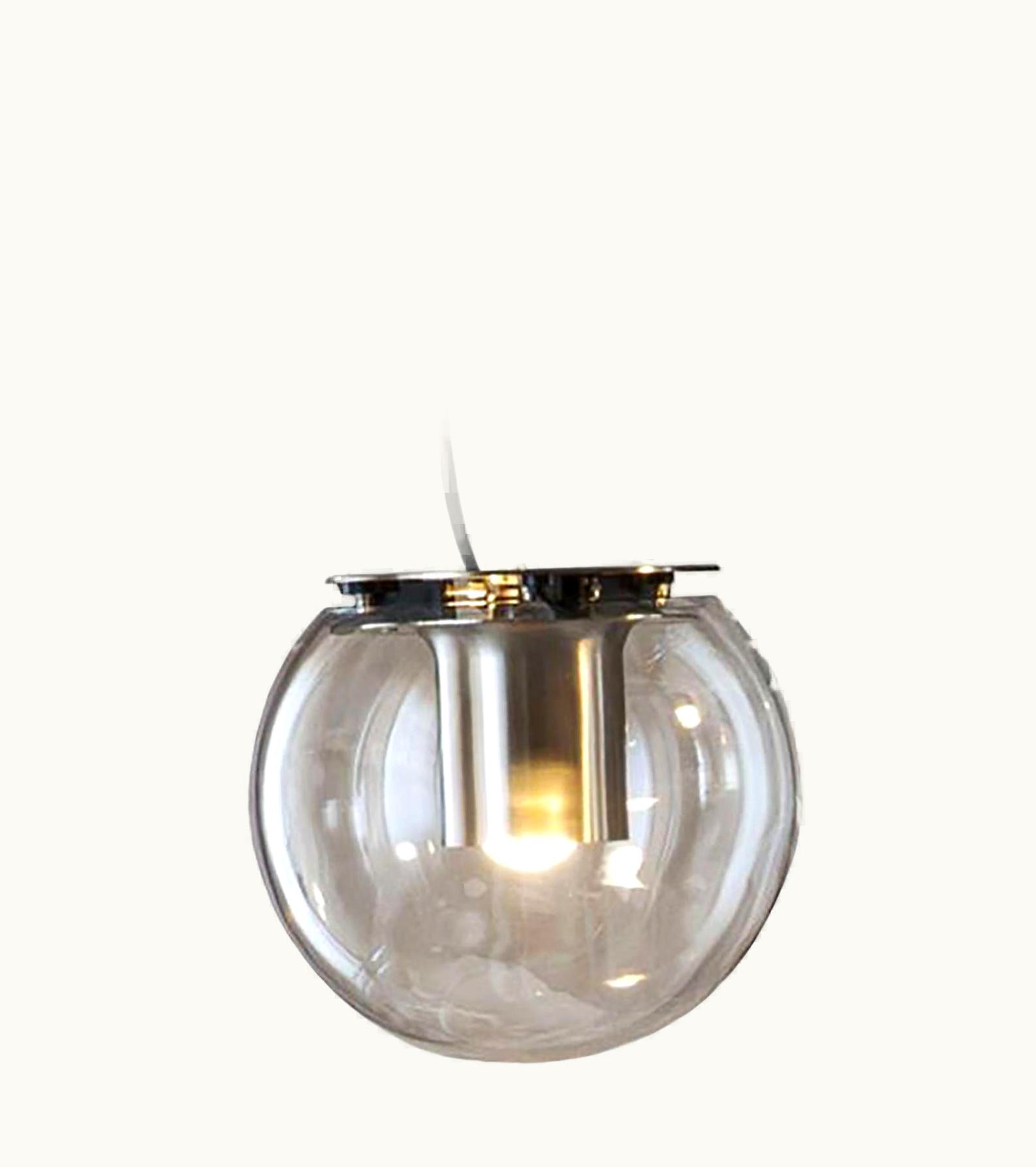 Joe Colombo Joe Colombo Globe Suspension Lamp By Joe Colombo For Oluce