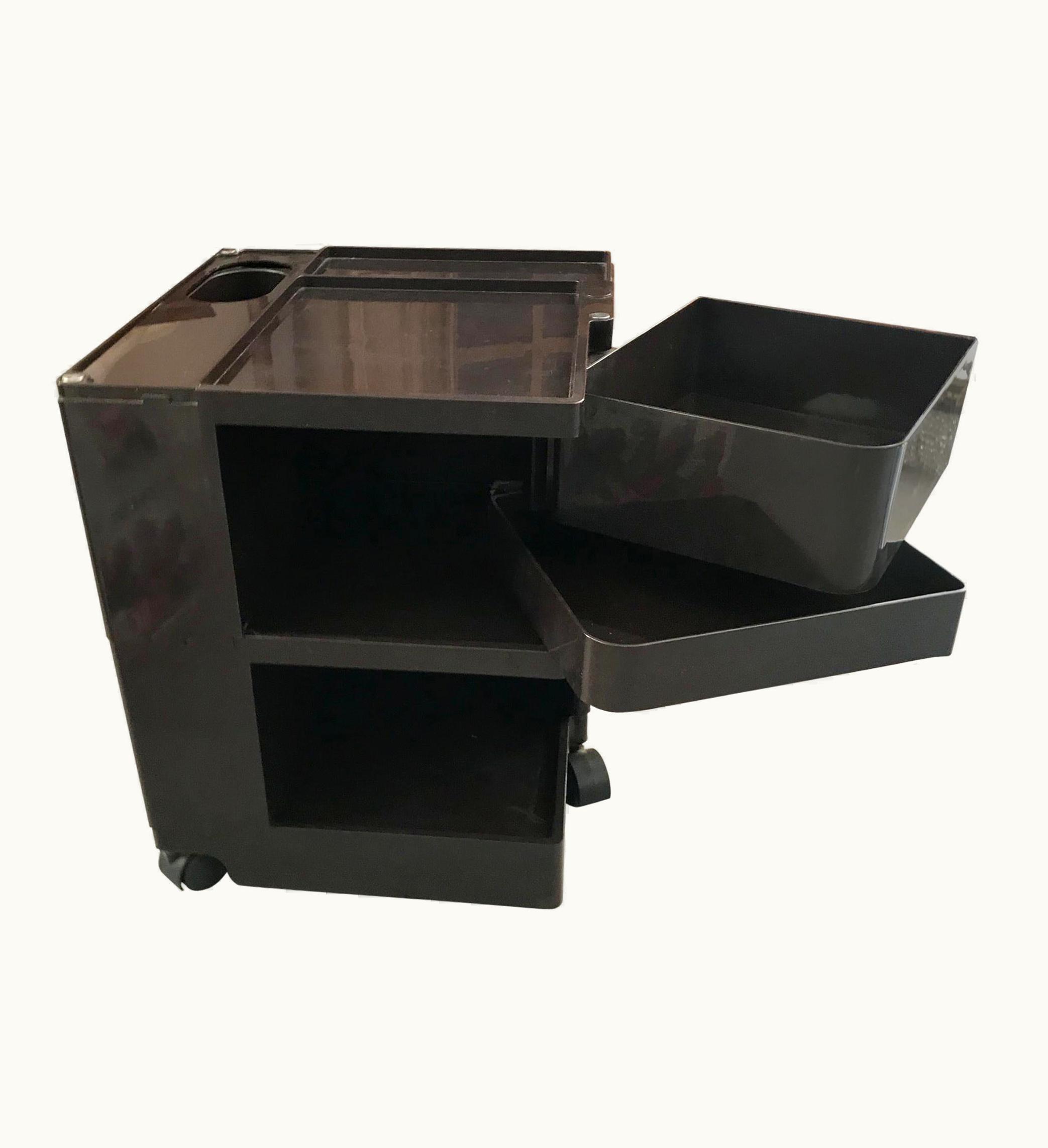 Joe Colombo Joe Colombo 20th Century Brown Boby Cart By Joe Colombo, 1970s