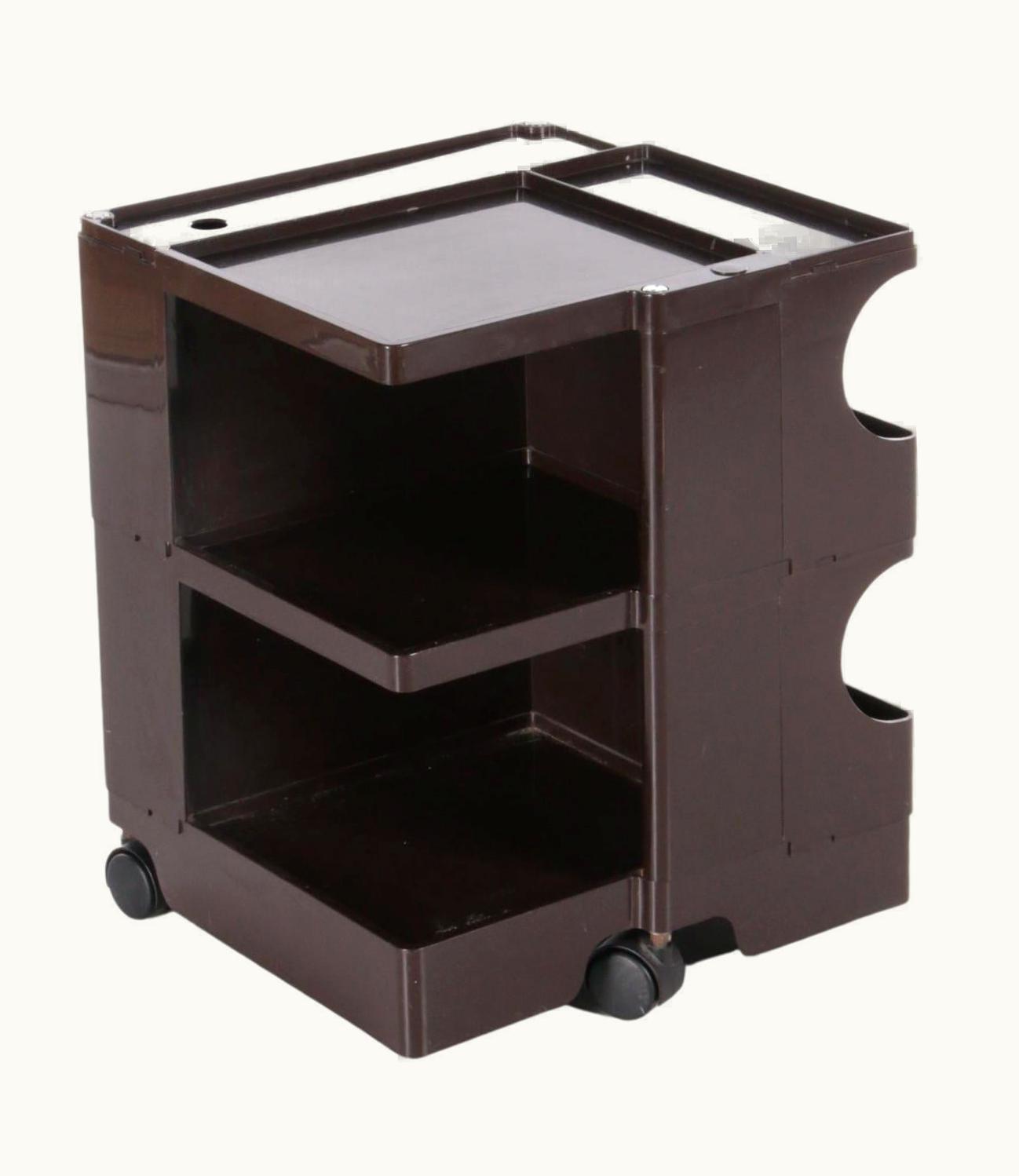 Joe Colombo Joe Colombo Space Age Brown Joe Colombo 'Boby' Storage Trolley, 1970s