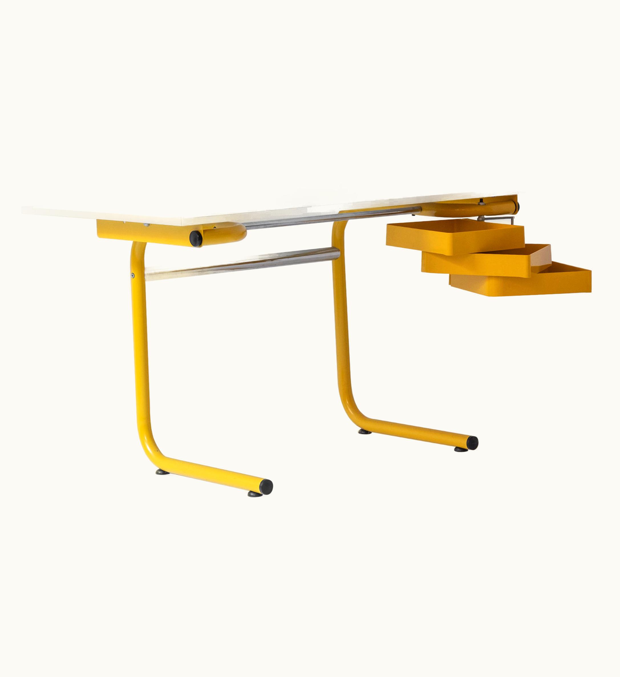 Joe Colombo Joe Colombo Desk Or Drafting Table By Joe Colombo For Bieffeplast, Italy, 1970s