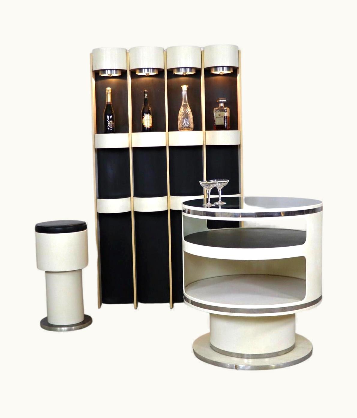 Joe Colombo Mid Century Dry Bar By Joe Colombo, Italy, 1960s