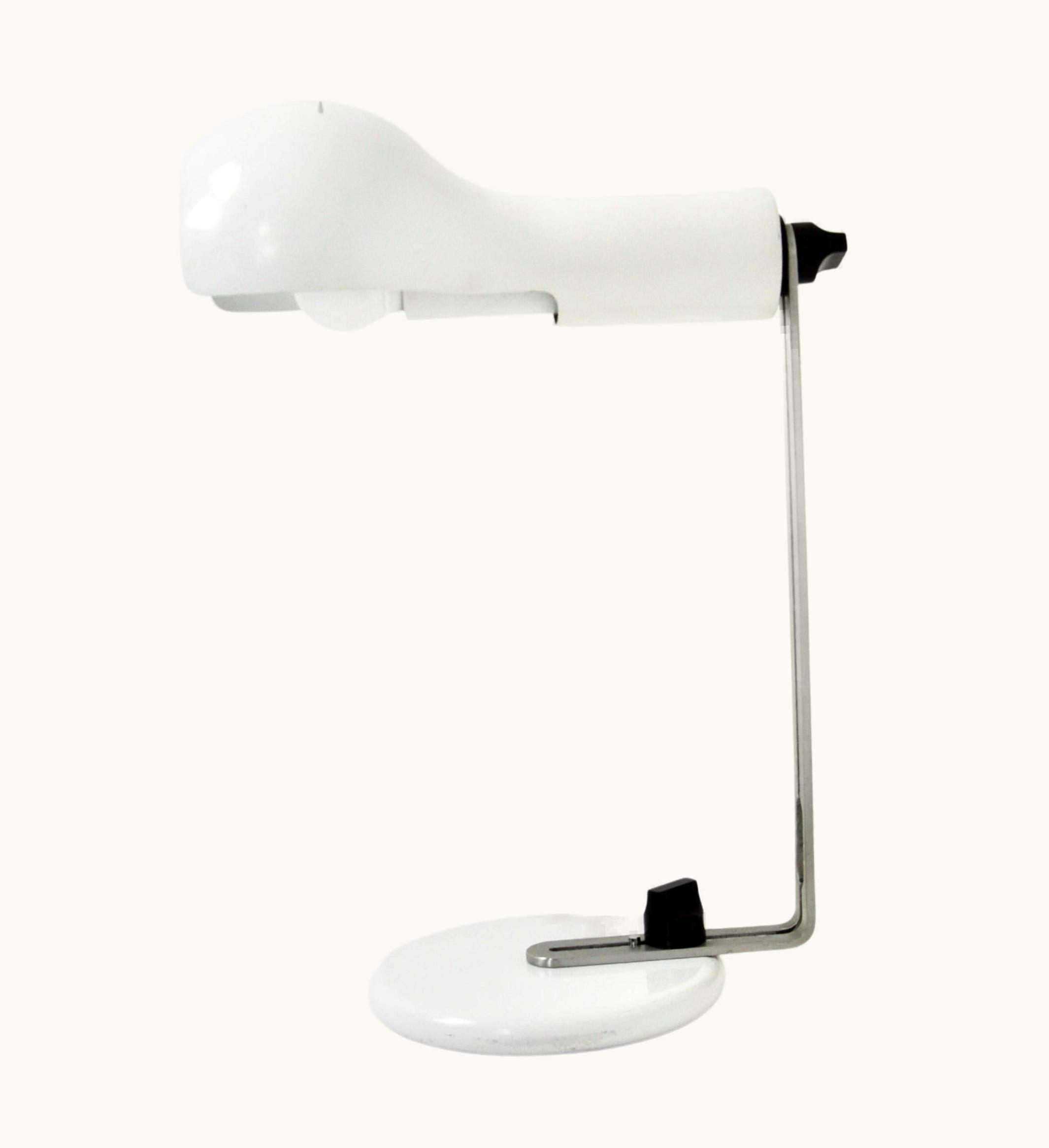 Joe Colombo Joe Colombo Flash Desk Lamp By Joe Colombo For Oluce, 1960s