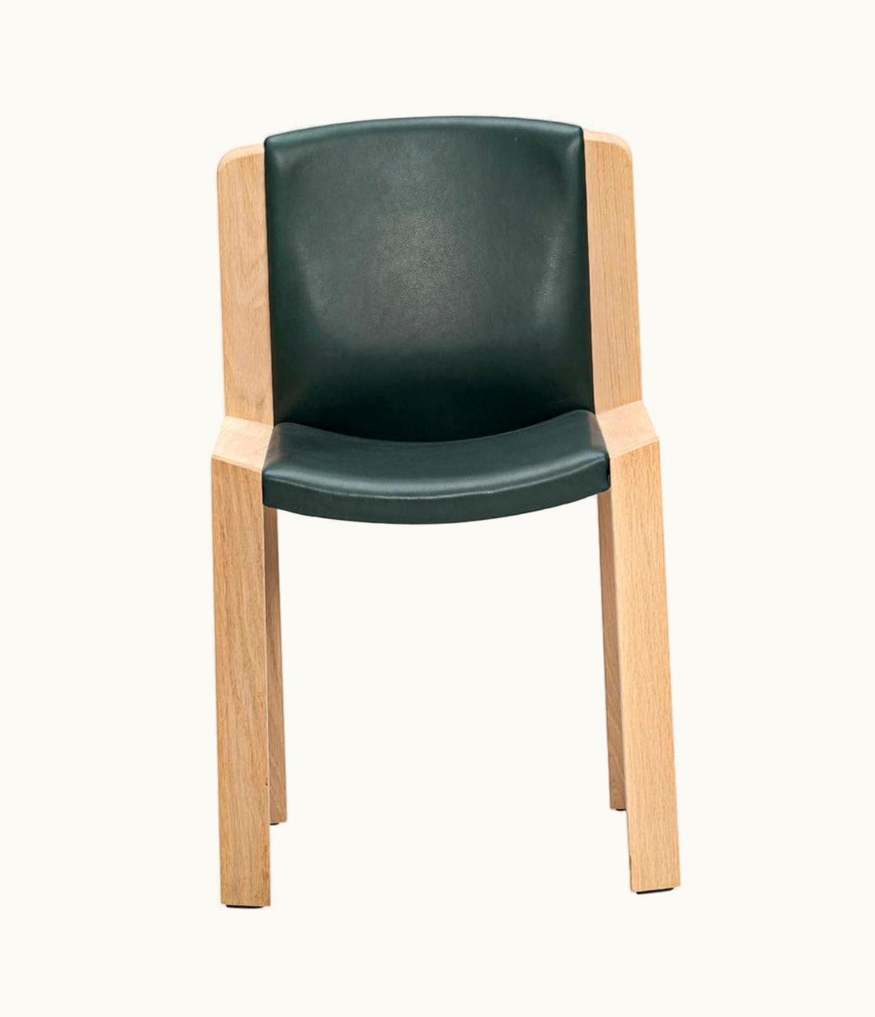 Joe Colombo Joe Colombo 'Chair 300' Wood And Sørensen Leather By Karakter UZ0193029