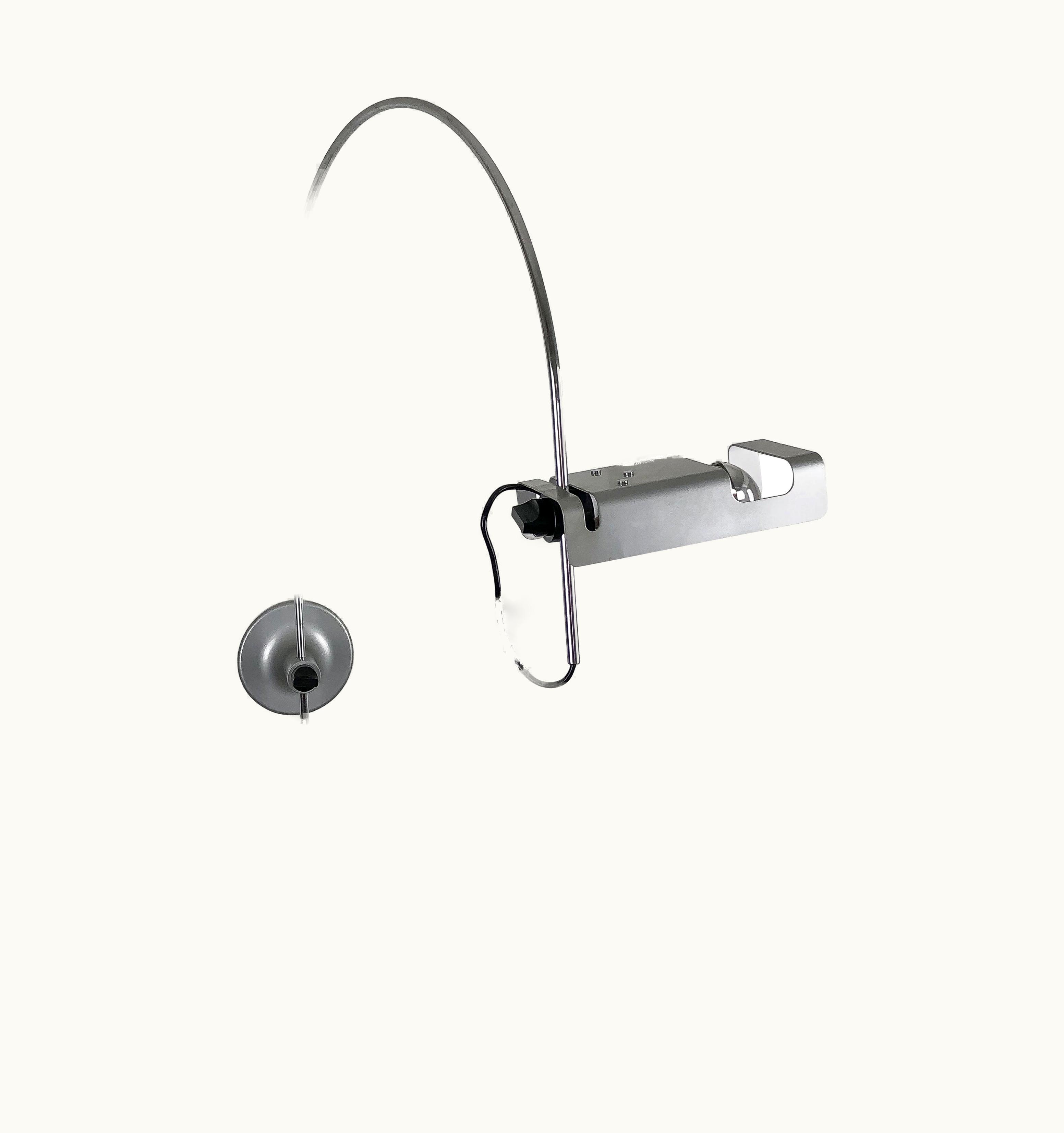 Joe Colombo Spider Wall Lamp By Joe Colombo For Oluce, 1967