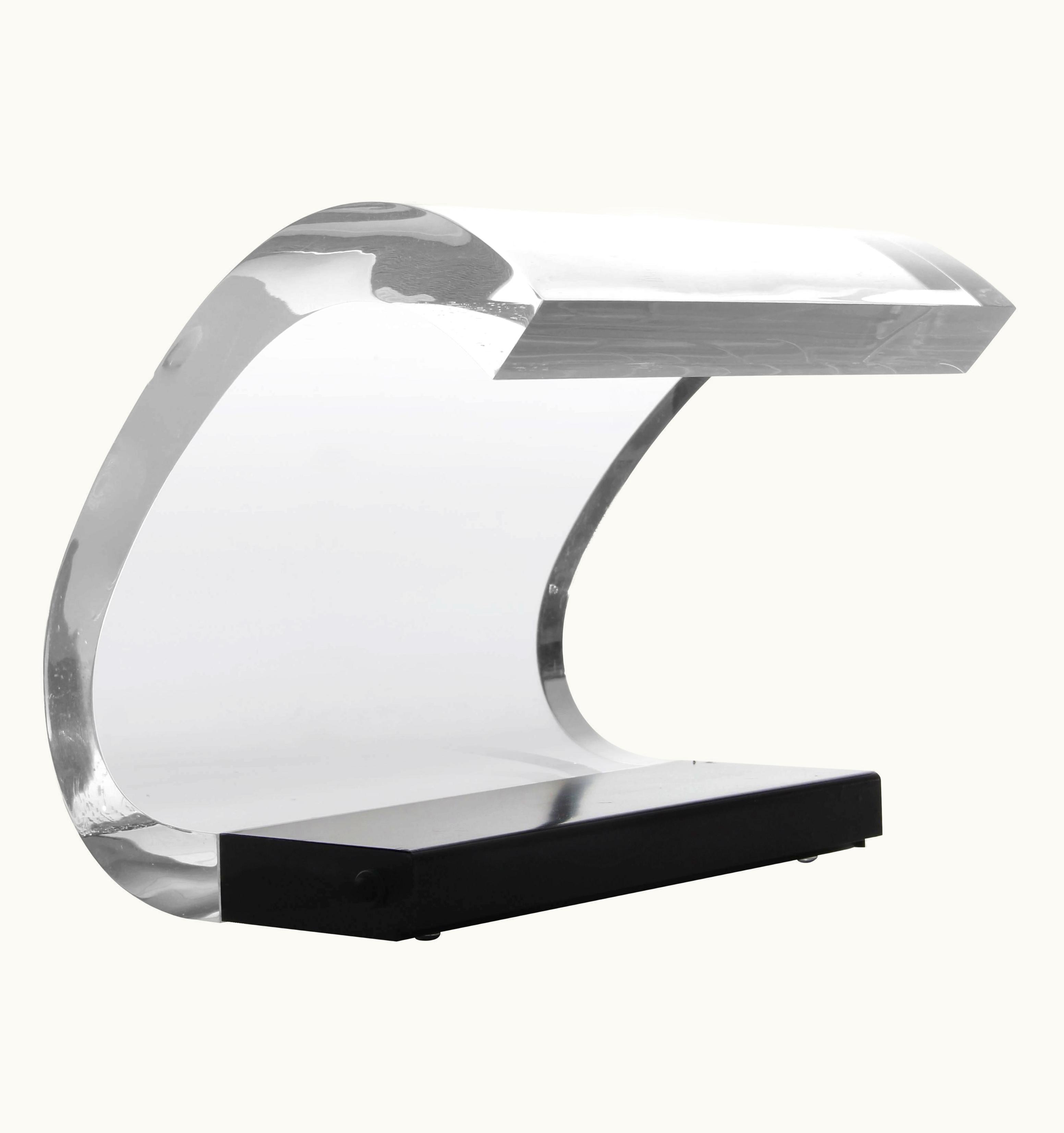 Joe Colombo Joe Colombo Mid-Century Modern Italian Lamp Acrilica By Joe Colombo