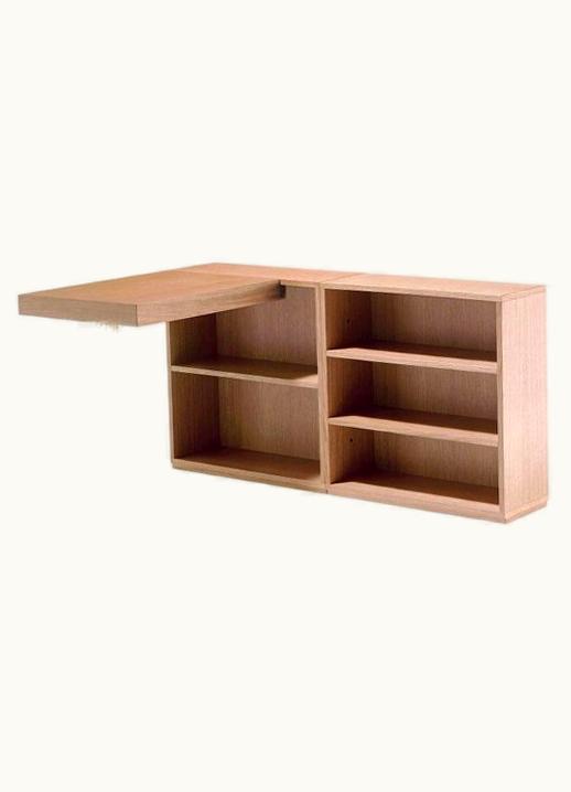 Le Corbusier Le Corbusier LC16 Writing Wood Desk And Shelve By Cassina UZ0193080