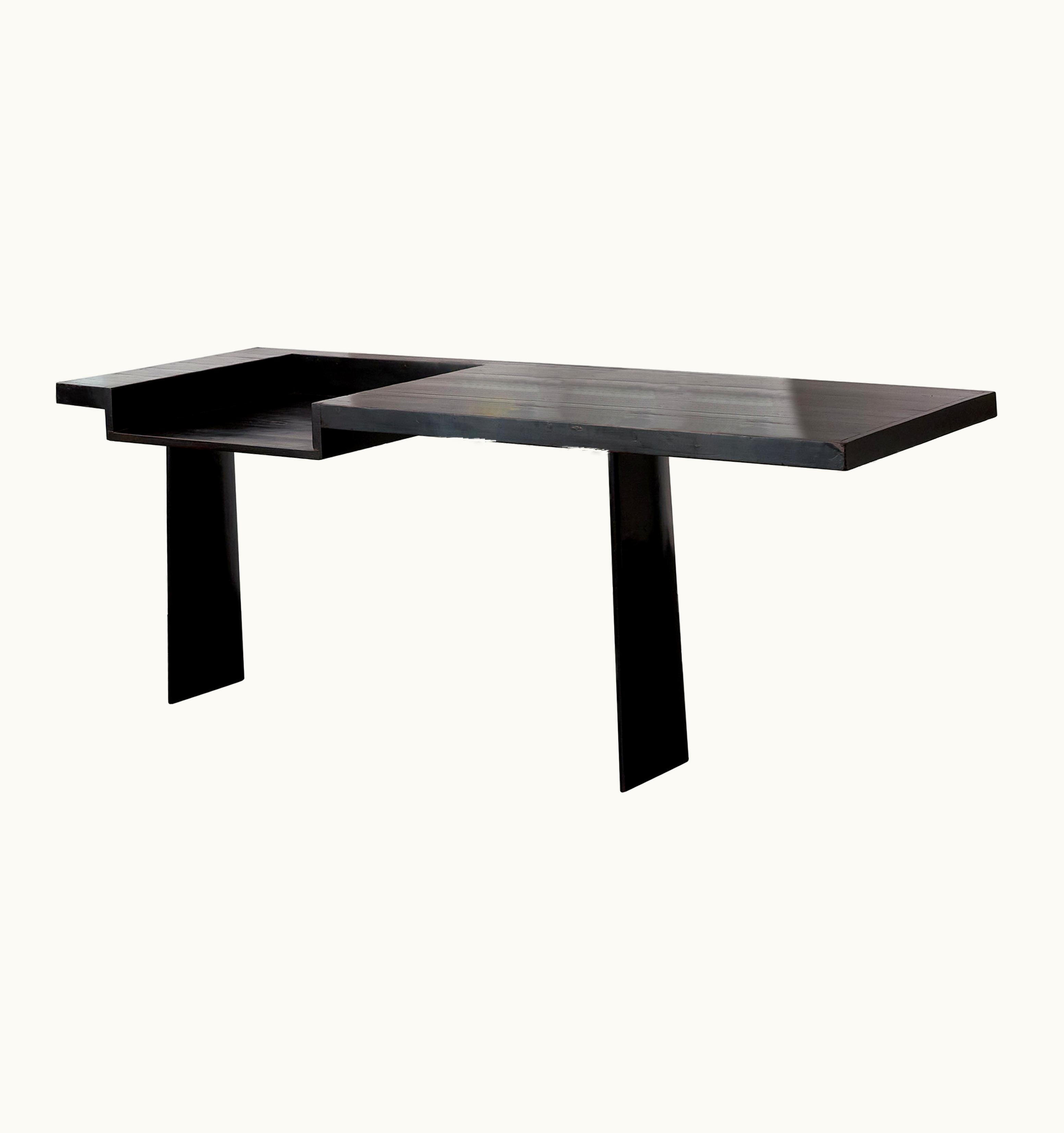 Le Corbusier Le Corbusier Rare Le Corbusier B.V Doshi Black Ahmedabad Desk/Console