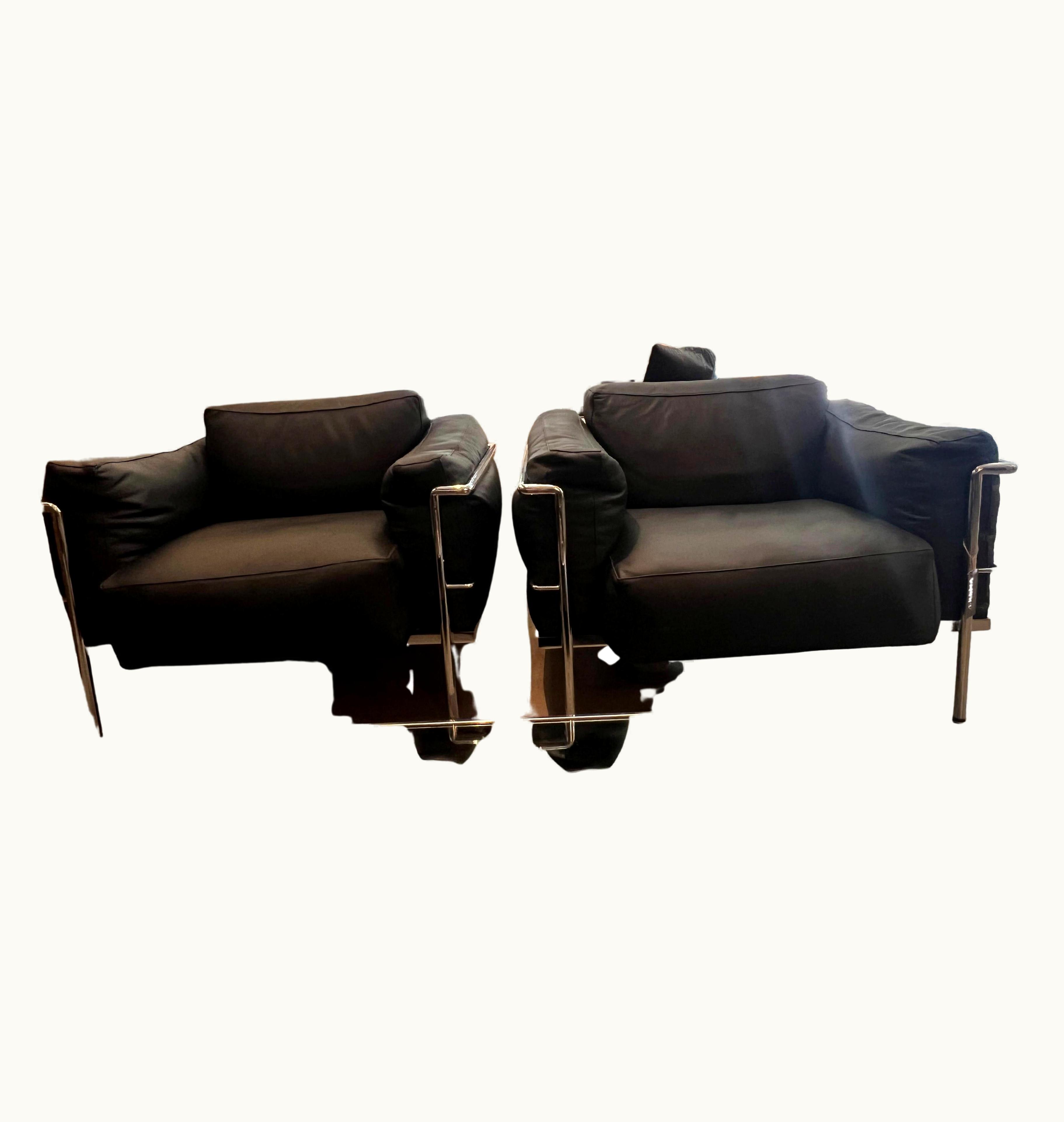Le Corbusier Le Corbusier, Wide Lounge Chairs