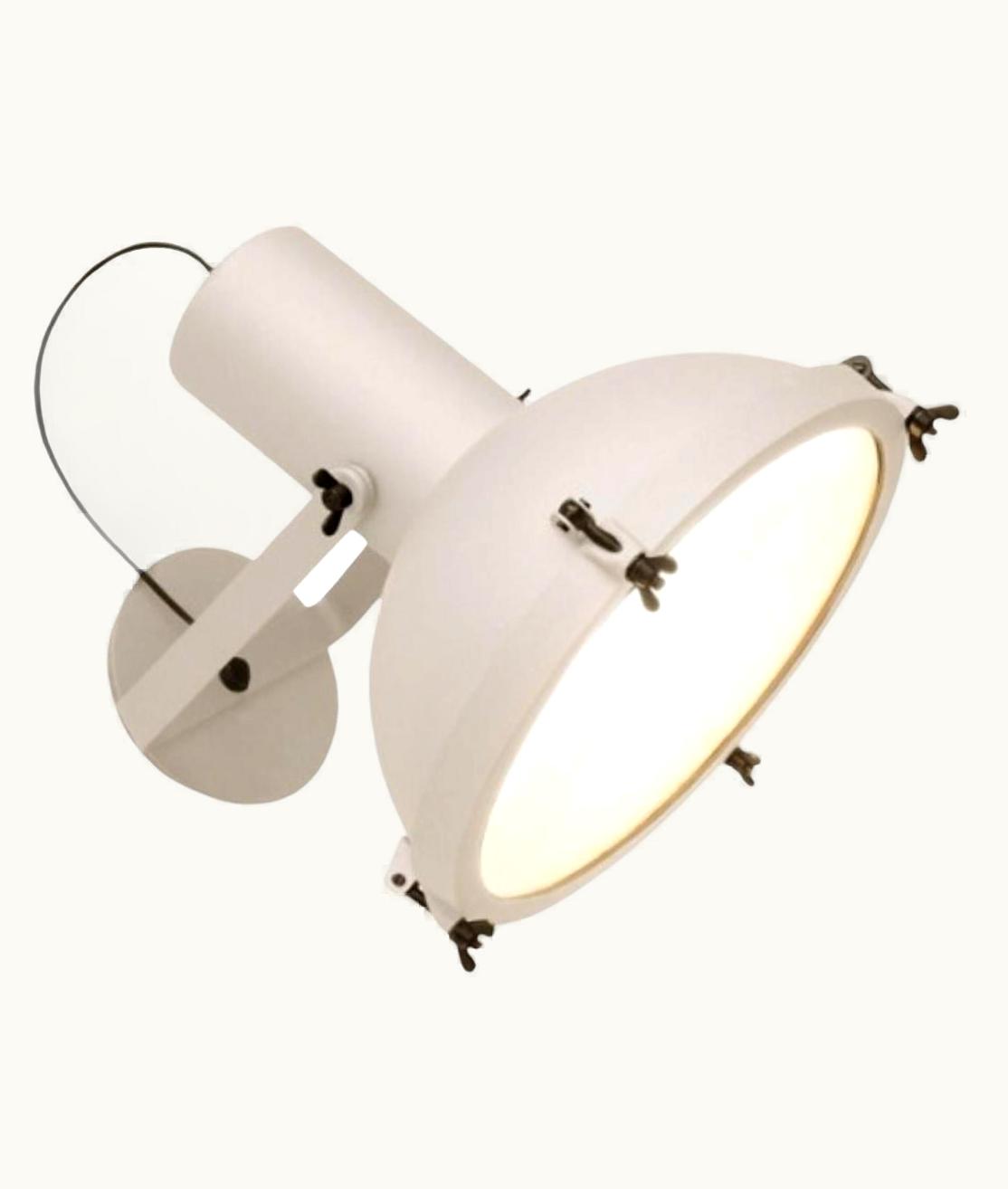 Le Corbusier Le Corbusier 'Projecteur 365' Wall/Ceiling Lamp For Nemo In White Sand
