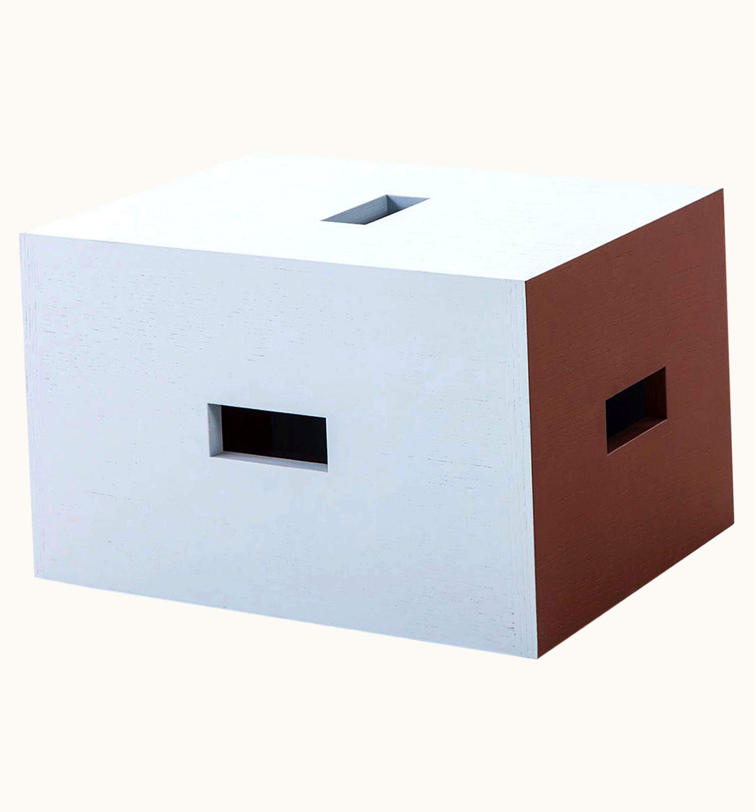 Le Corbusier Le Corbusier LC14 Nantes Reze Wood Stool By Cassina UZ0193119