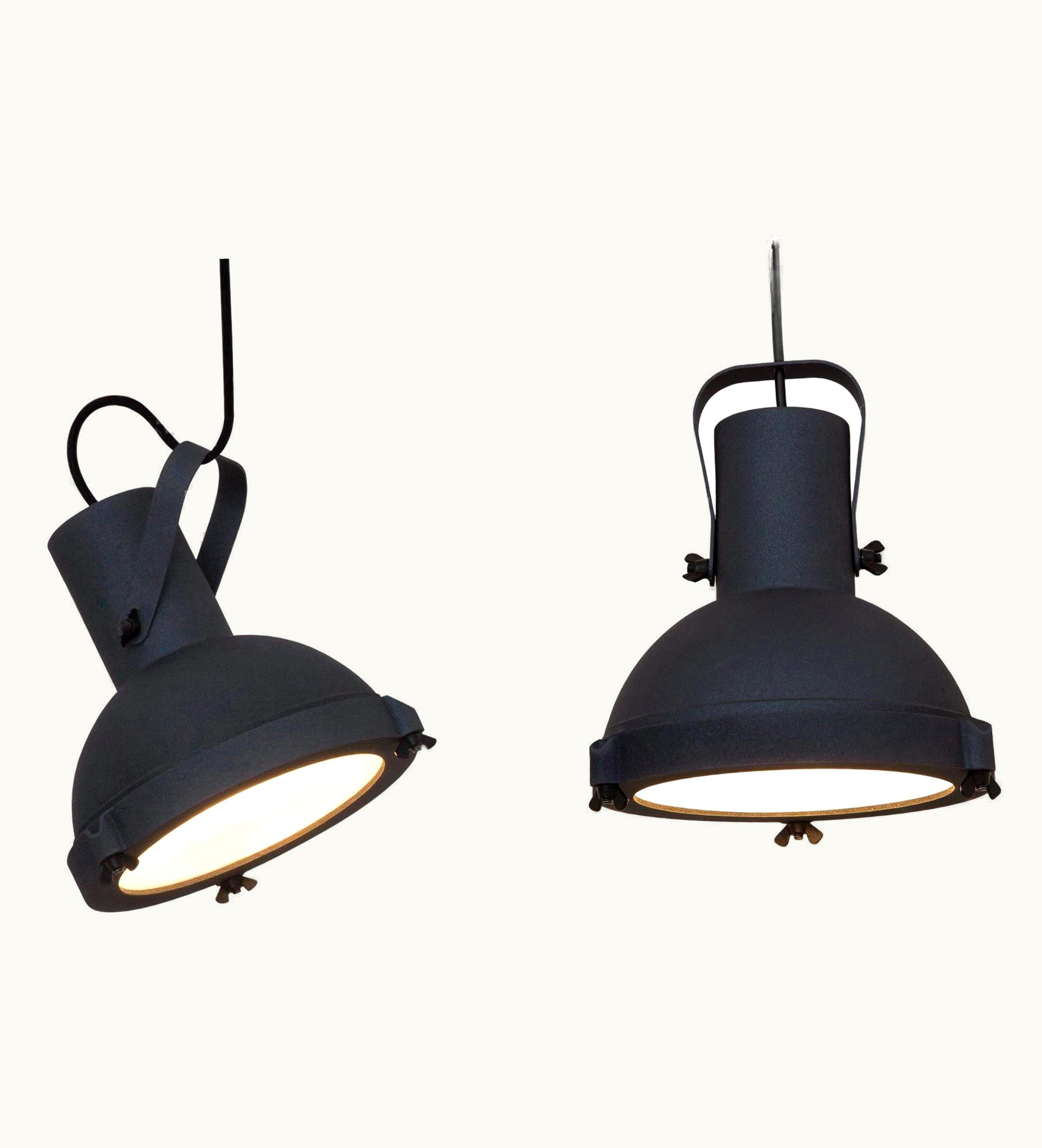 Le Corbusier Le Corbusier 'Projecteur 165' Pendant Lamp For Nemo In Night Blue