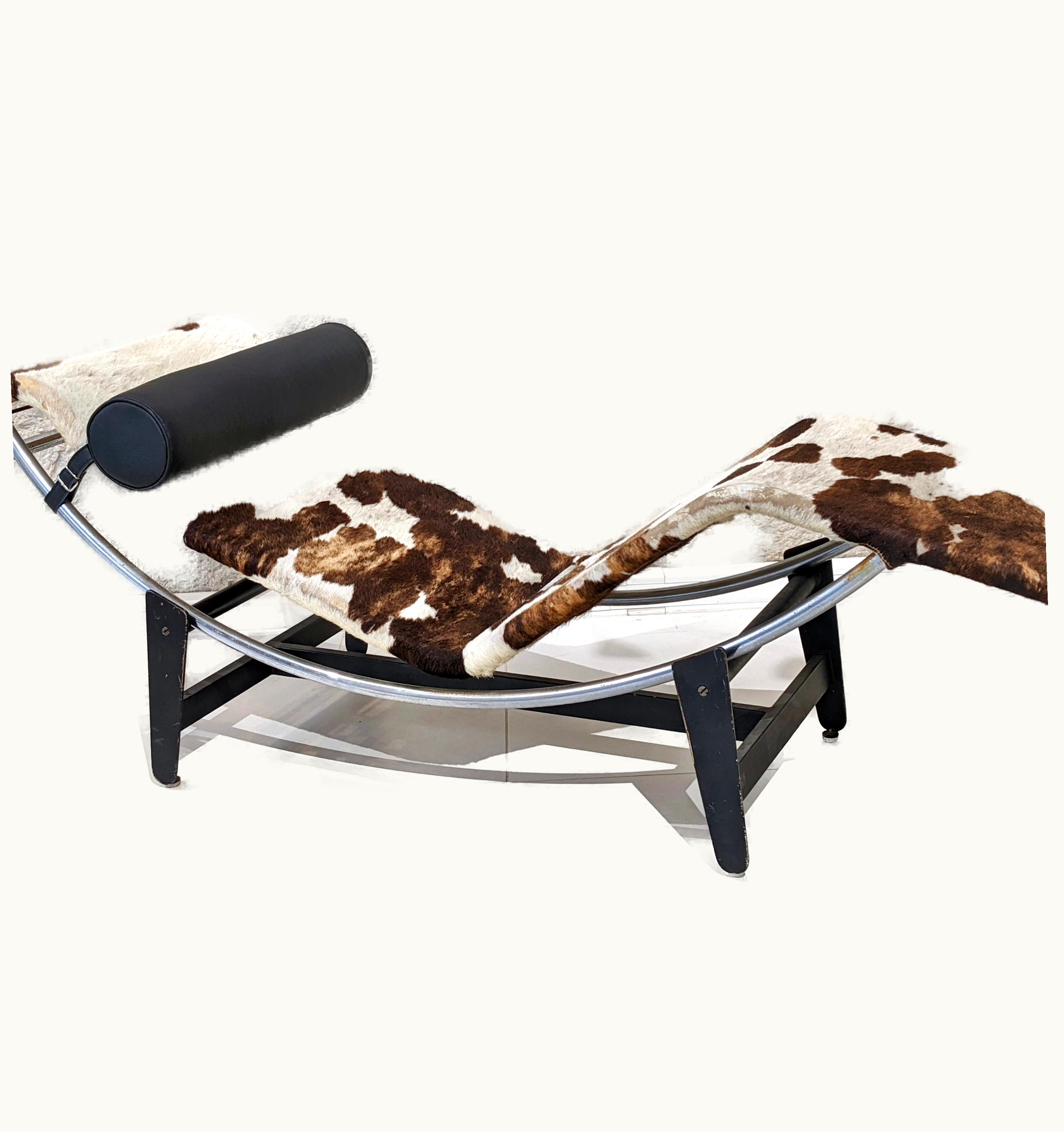 Le Corbusier Le Corbusier Rare LC4 Chaise Longue By Le Corbusier And Perriand, Whonbedarf Edition