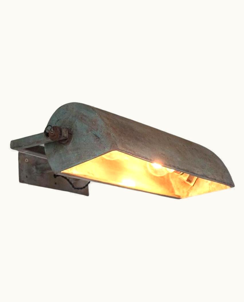 Le Corbusier Le Corbusier - LCII Sheet-Metal Wall Lamp - Ahmedabad Grand Model