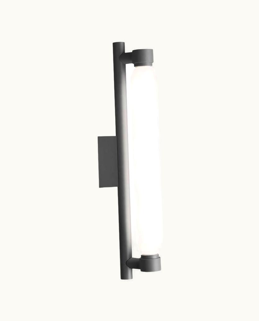 Le Corbusier 'La Roche' Metal And Glass Wall Lamp For Nemo