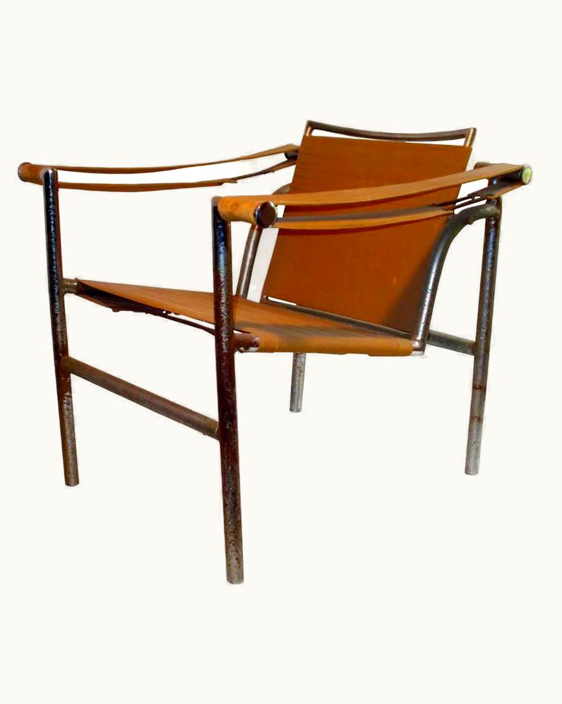 Le Corbusier Original Thonet Le Corbusier LC1 'Basculant' Armchair